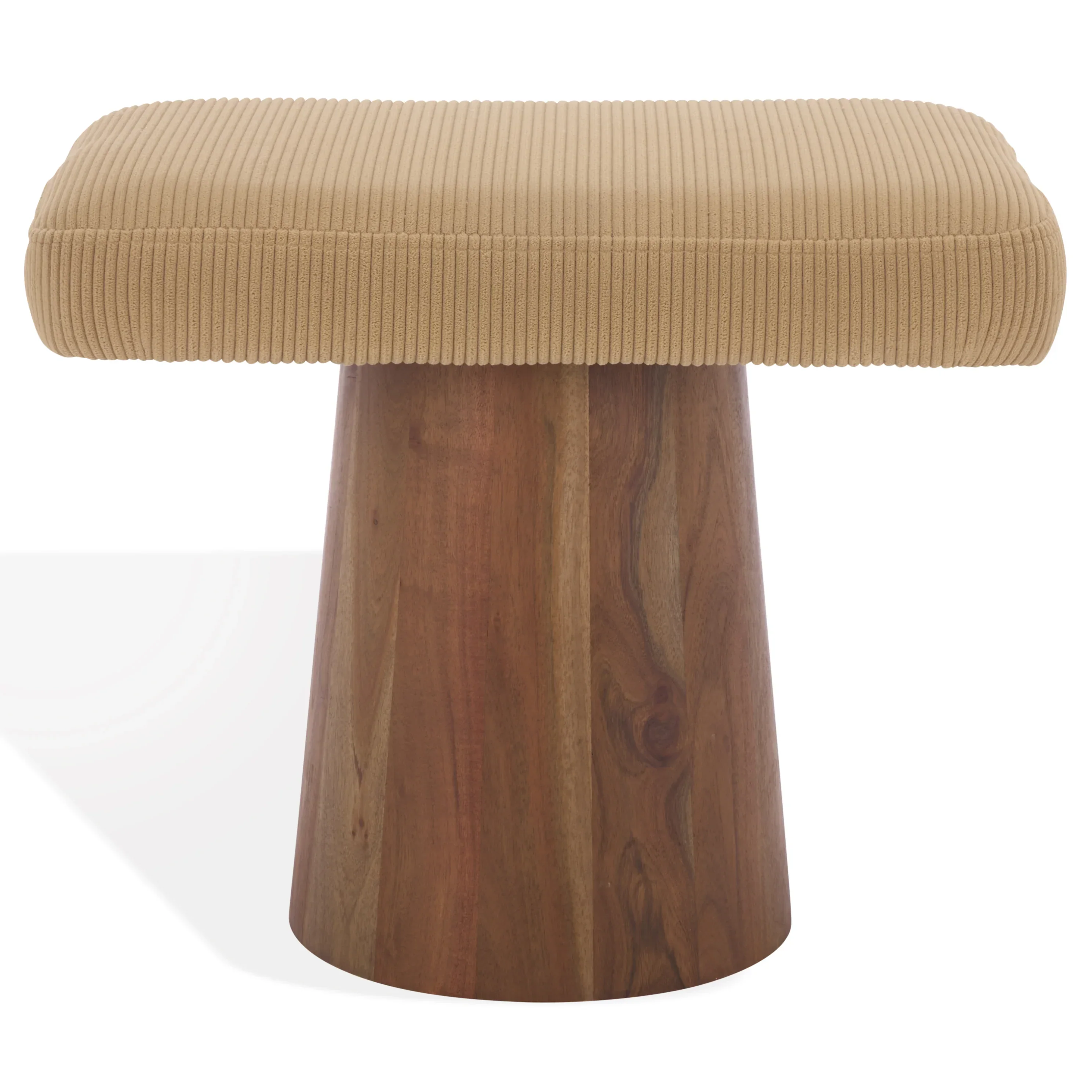 Bennato Wood Base Stool