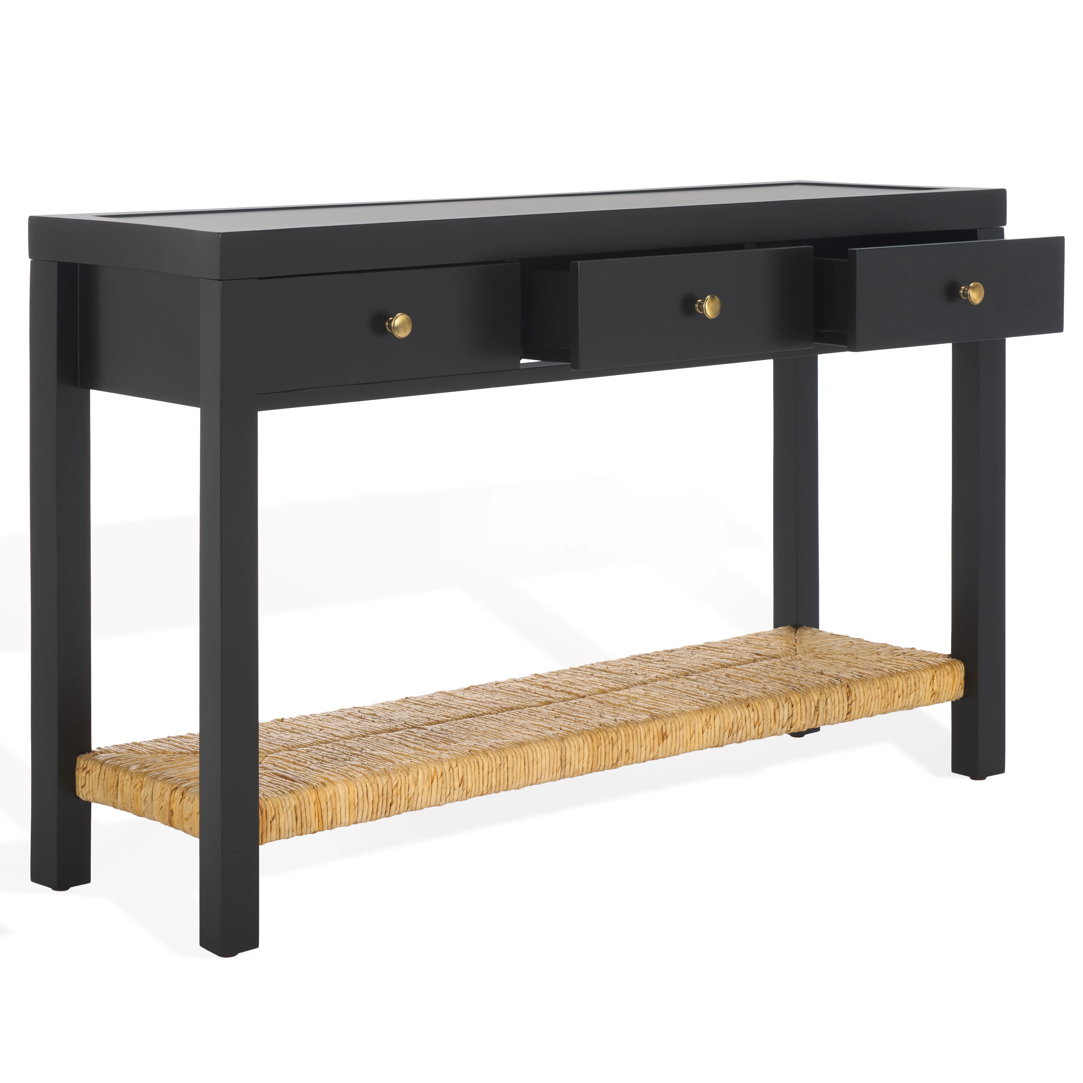 Berlynne Banana Stem Shelf Console Table - Image 4