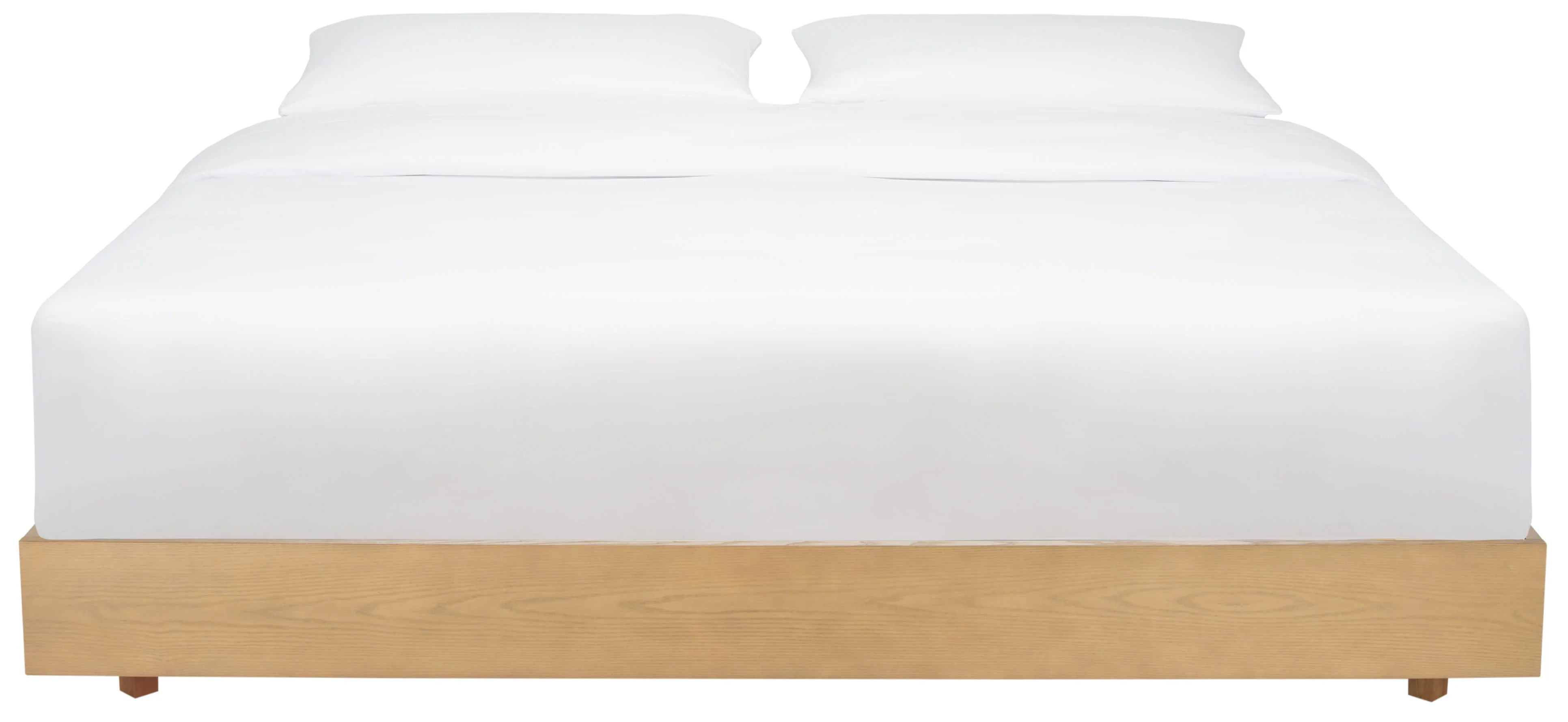 Bernadina Wood King Bed Frame - Image 6