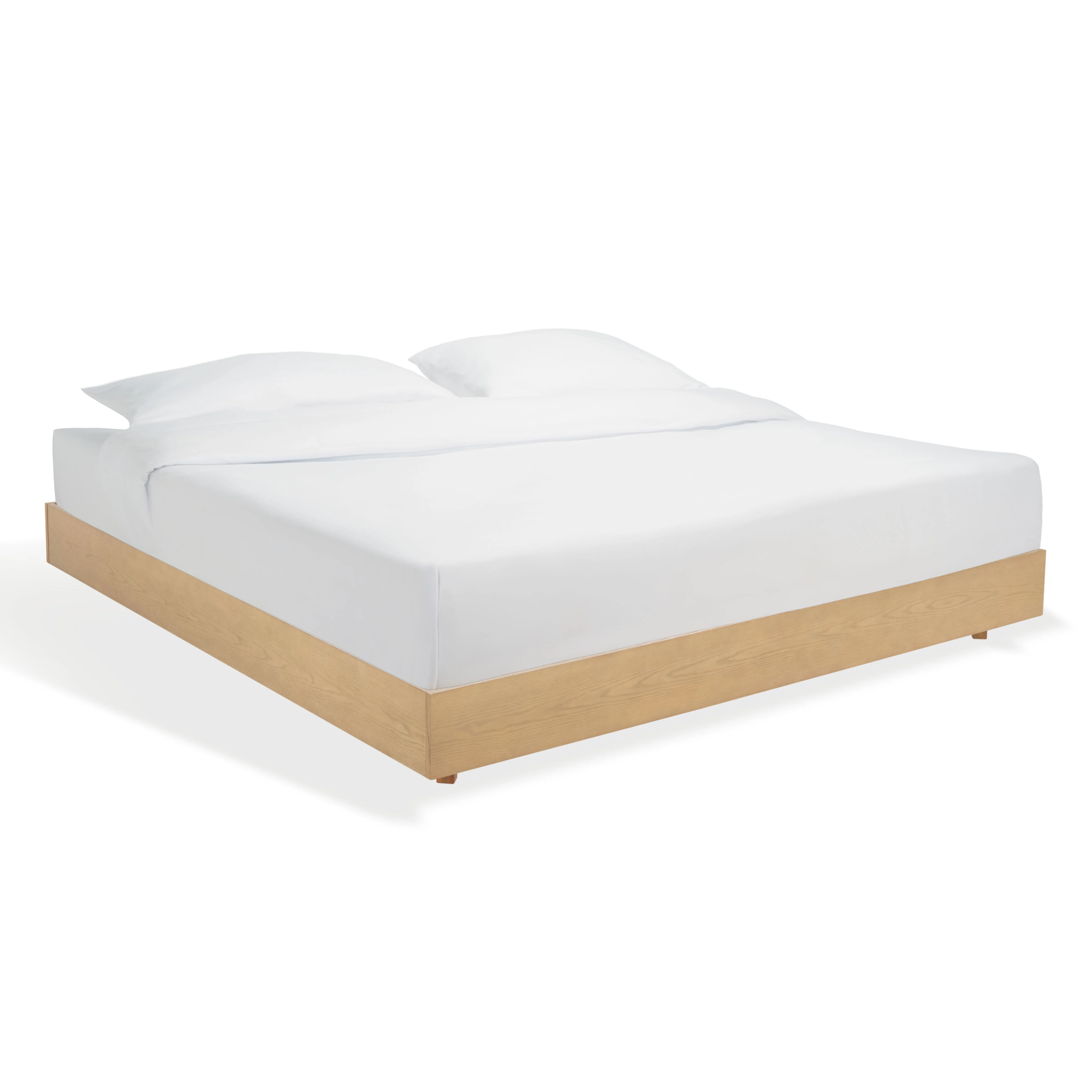 Bernadina Wood King Bed Frame - Image 8