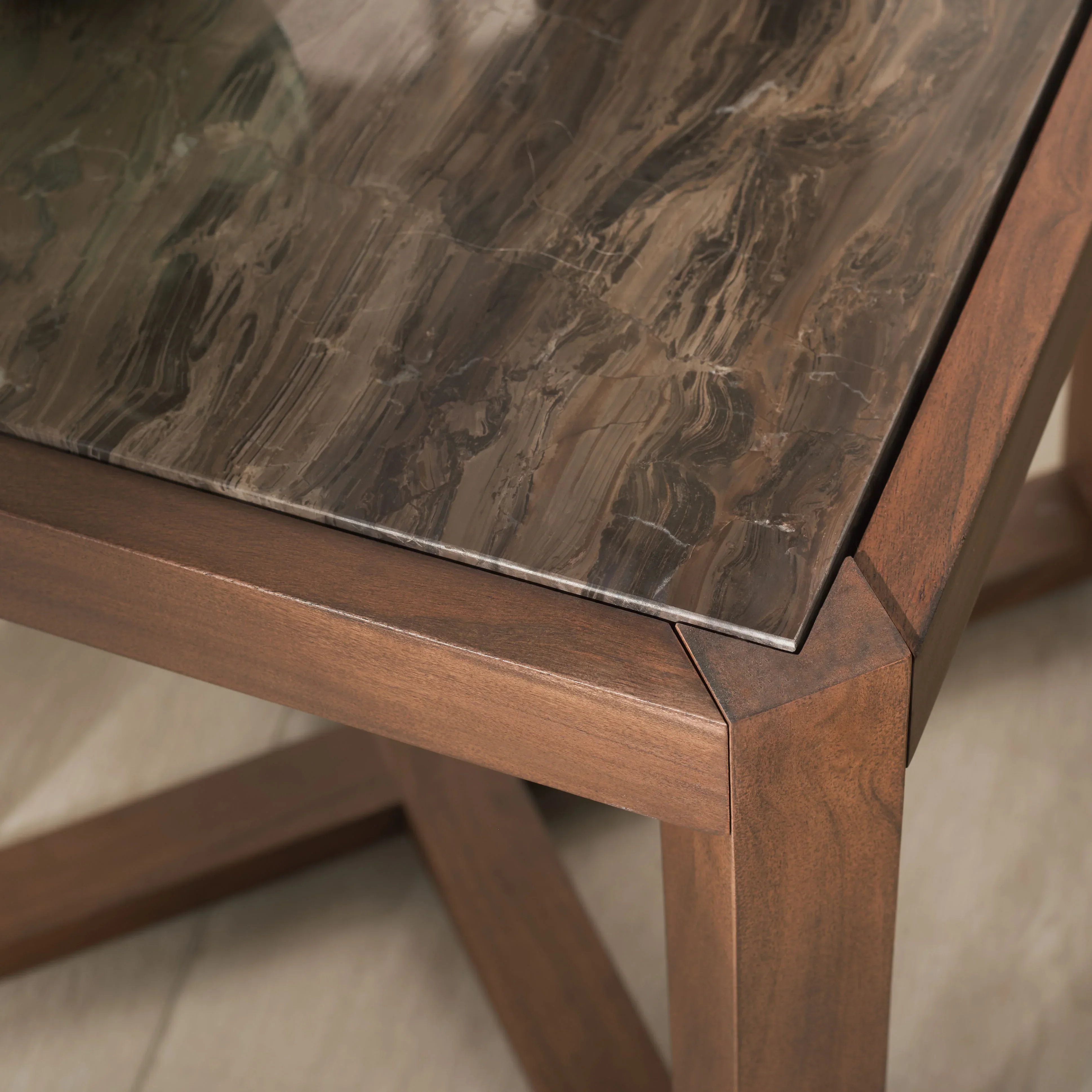 Bernardi Marble Top Accent Table - Image 5