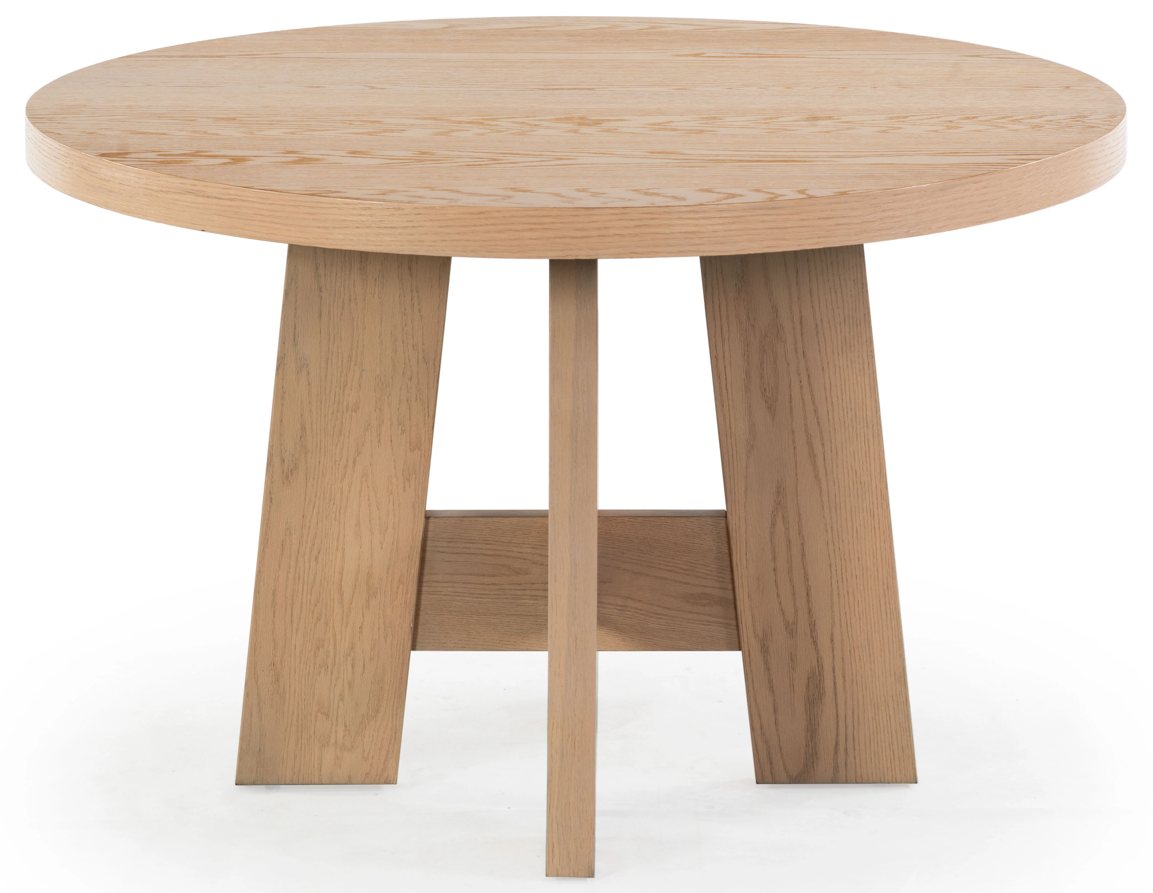 Beverley Round Wood 47" Dining Table