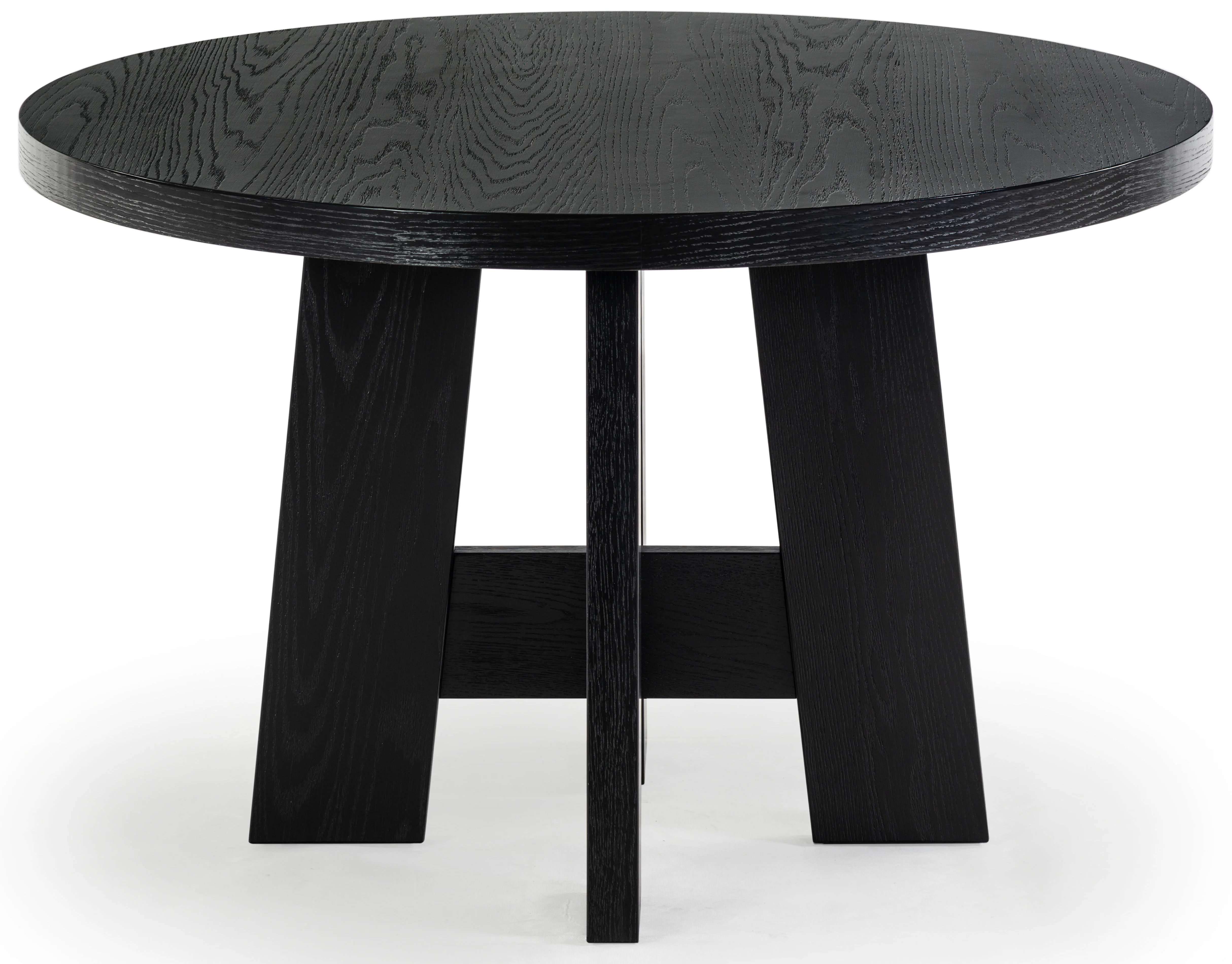 Beverley Round Wood 47" Dining Table - Image 10
