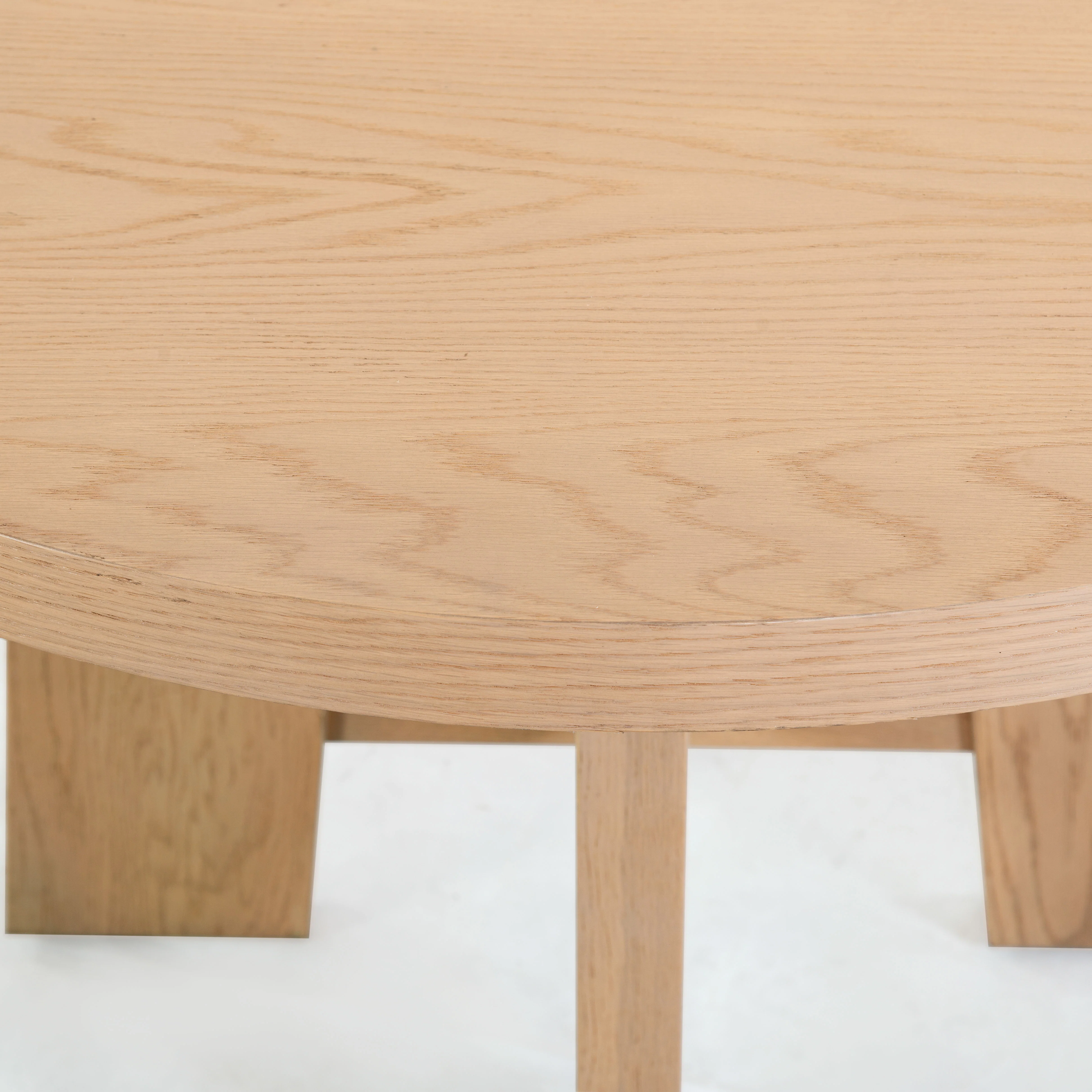 Beverley Round Wood 47" Dining Table - Image 3