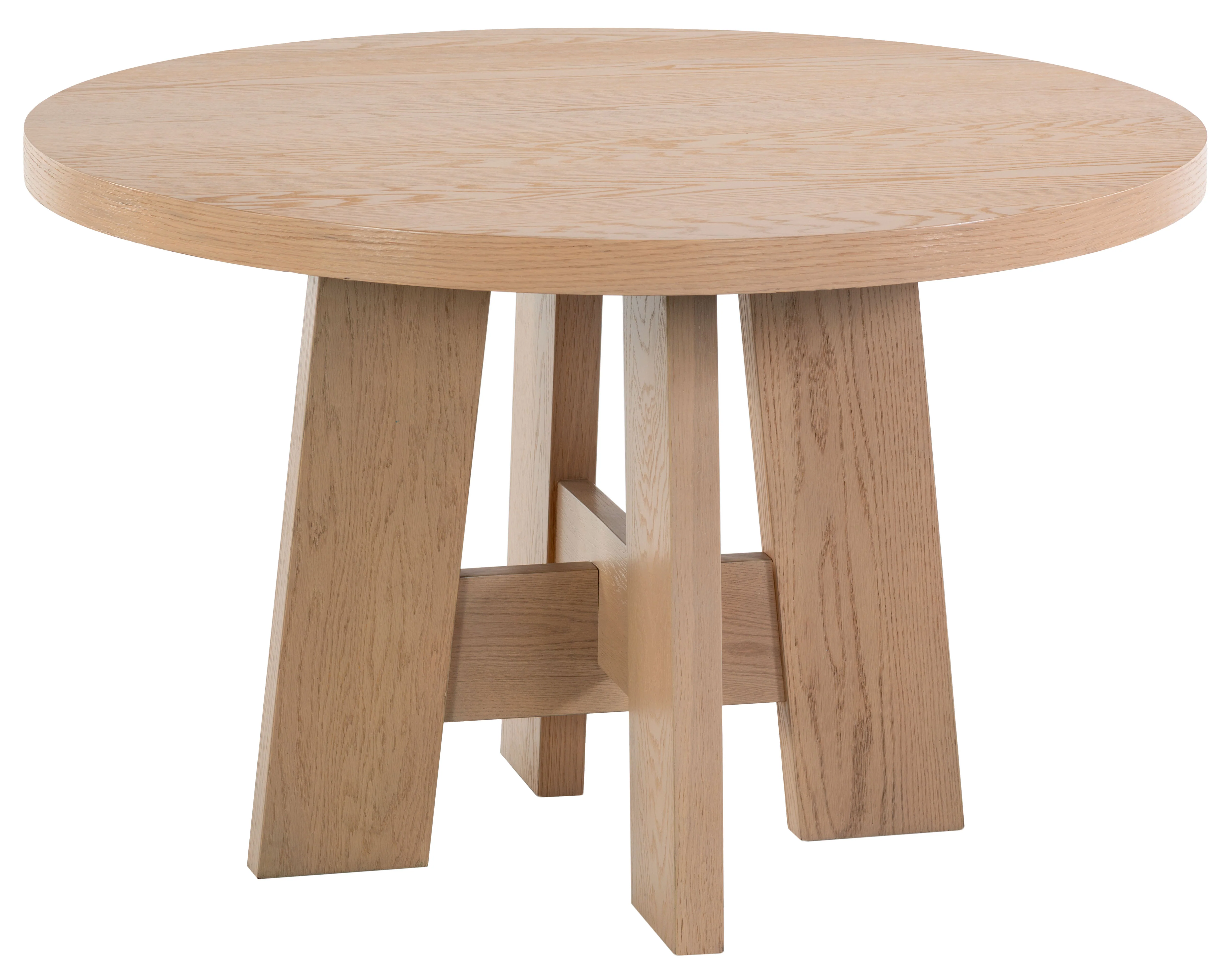 Beverley Round Wood 47" Dining Table - Image 6