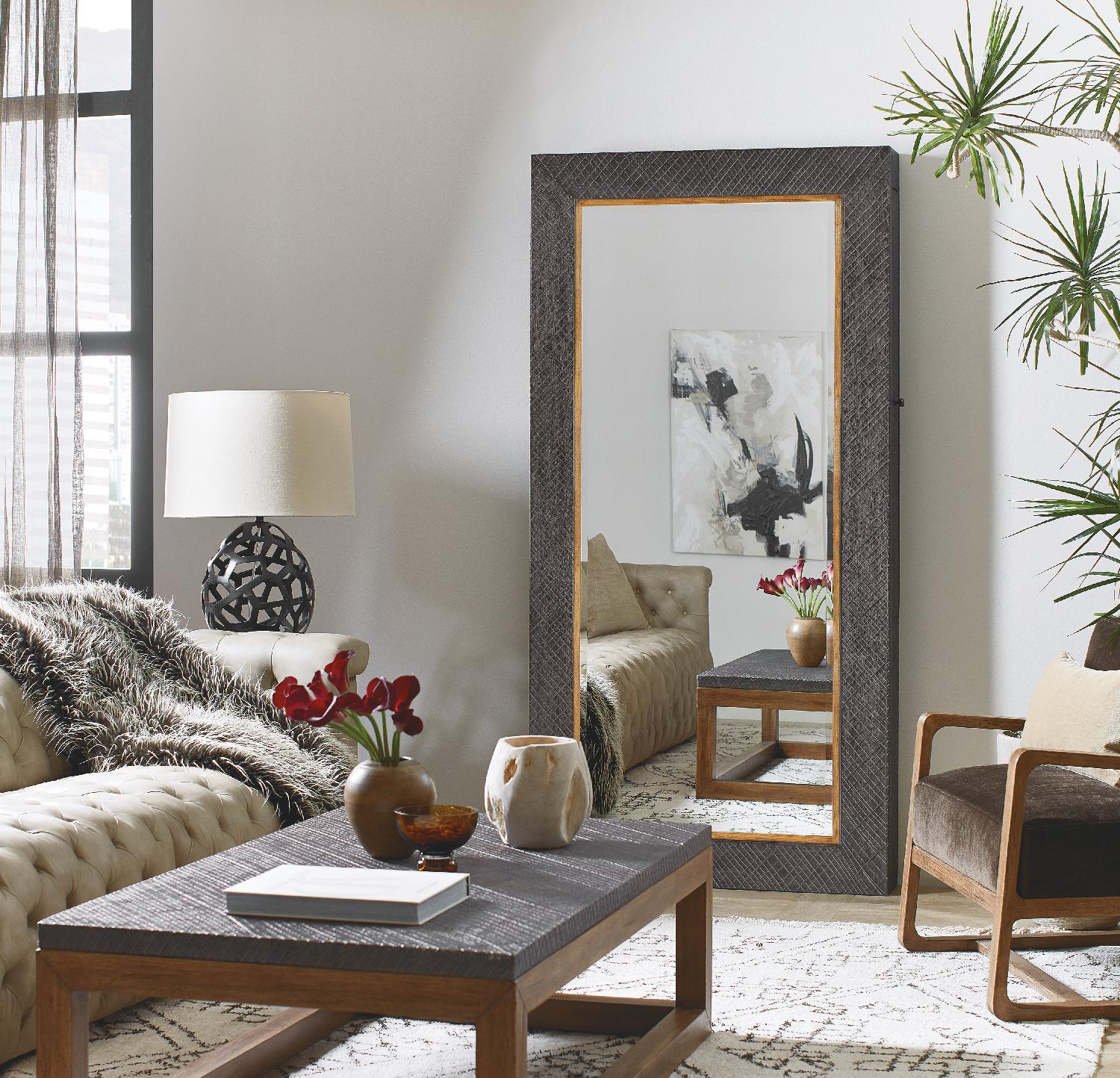 Big Sky Floor Mirror withJewelry Storage - Image 5