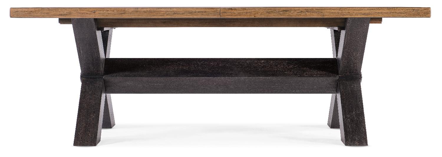 Big Sky Trestle Dining Table with2-20in leaves - Image 2