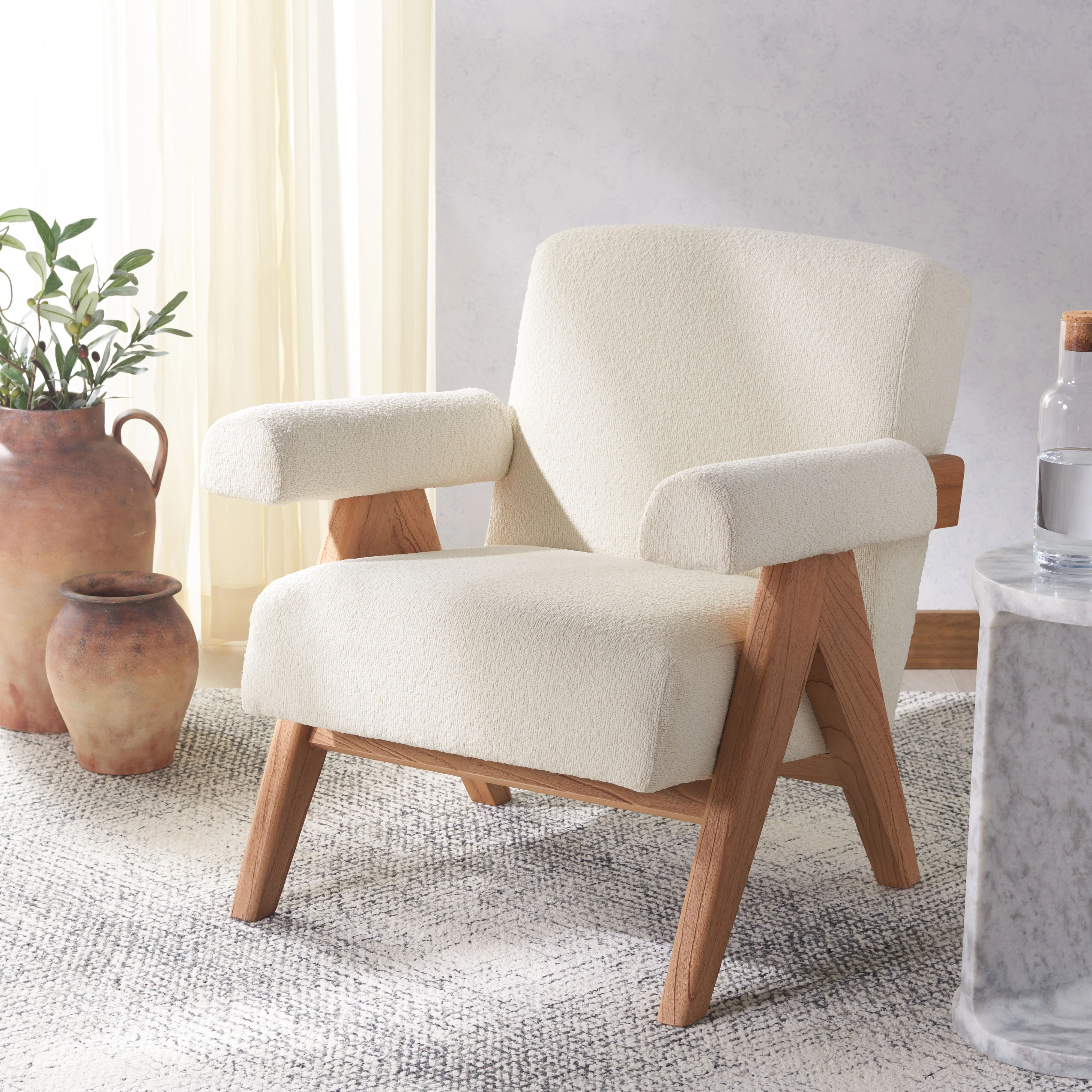 Billie Upholstered Accent Chair - Image 2