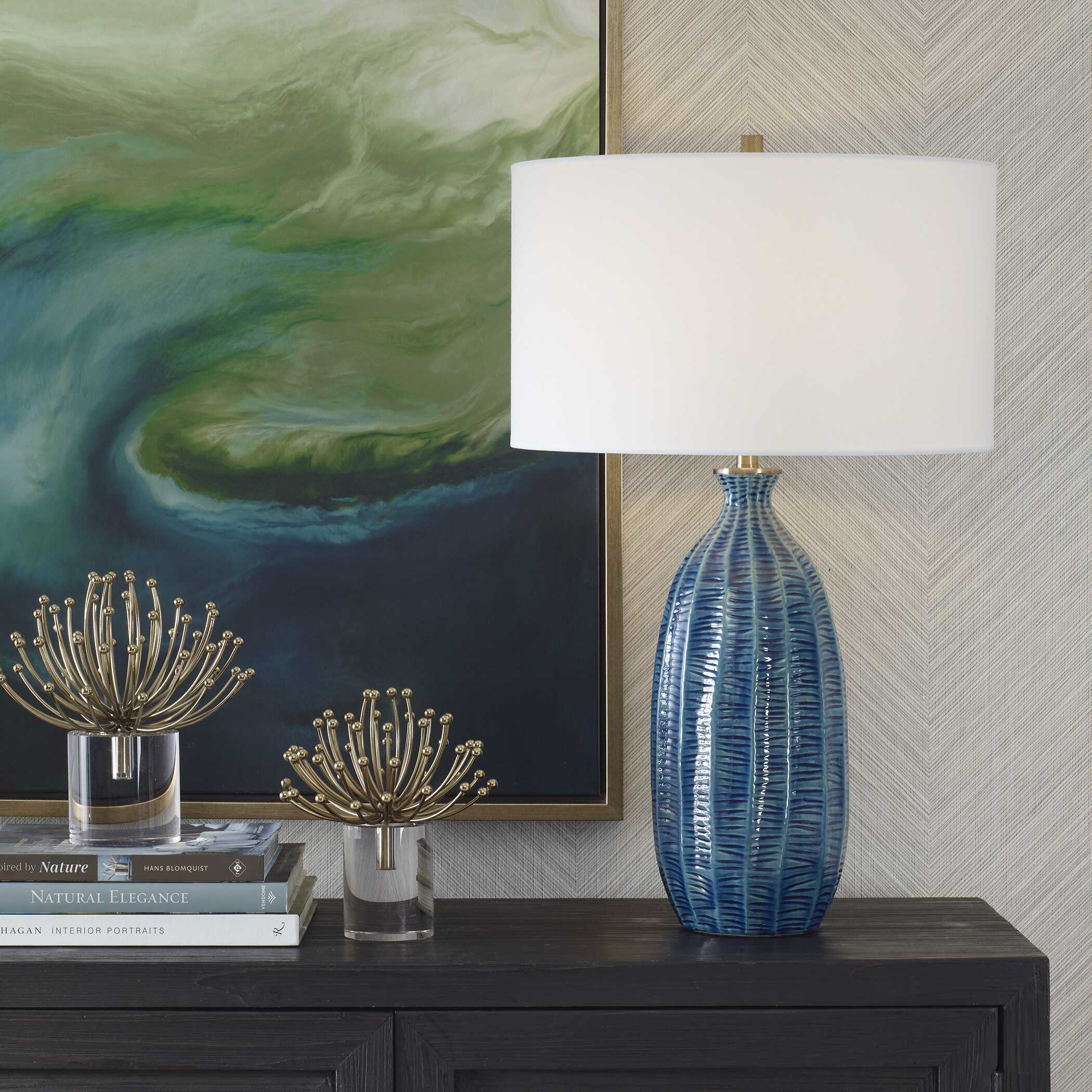 Bixby Blue Table Lamp - Image 2