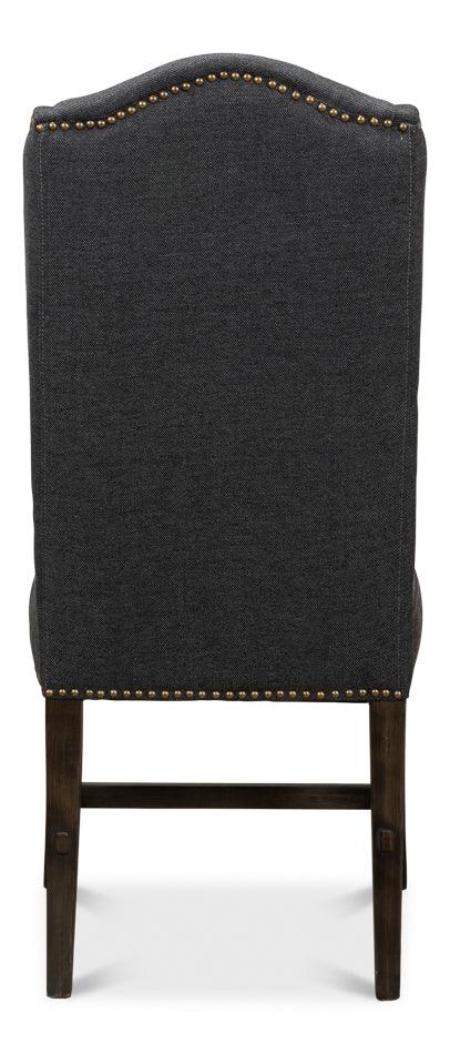 Black High Back Dining Chair - Set of 2 - Image 5