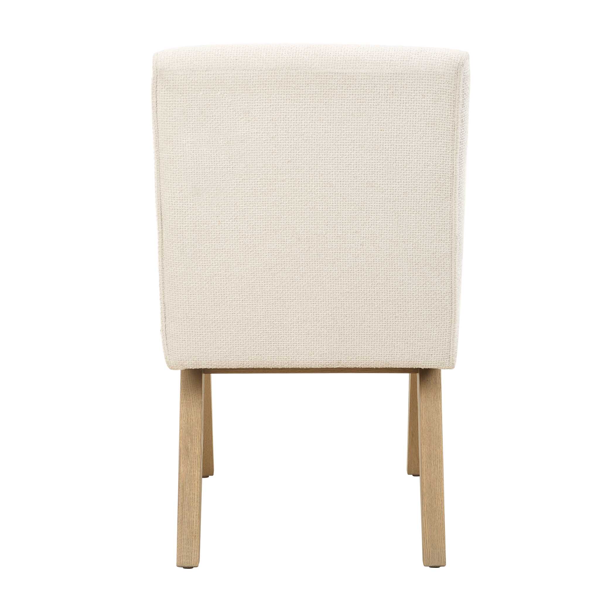 Blakely White Armless Dining Chair - Set of 2 - Image 6