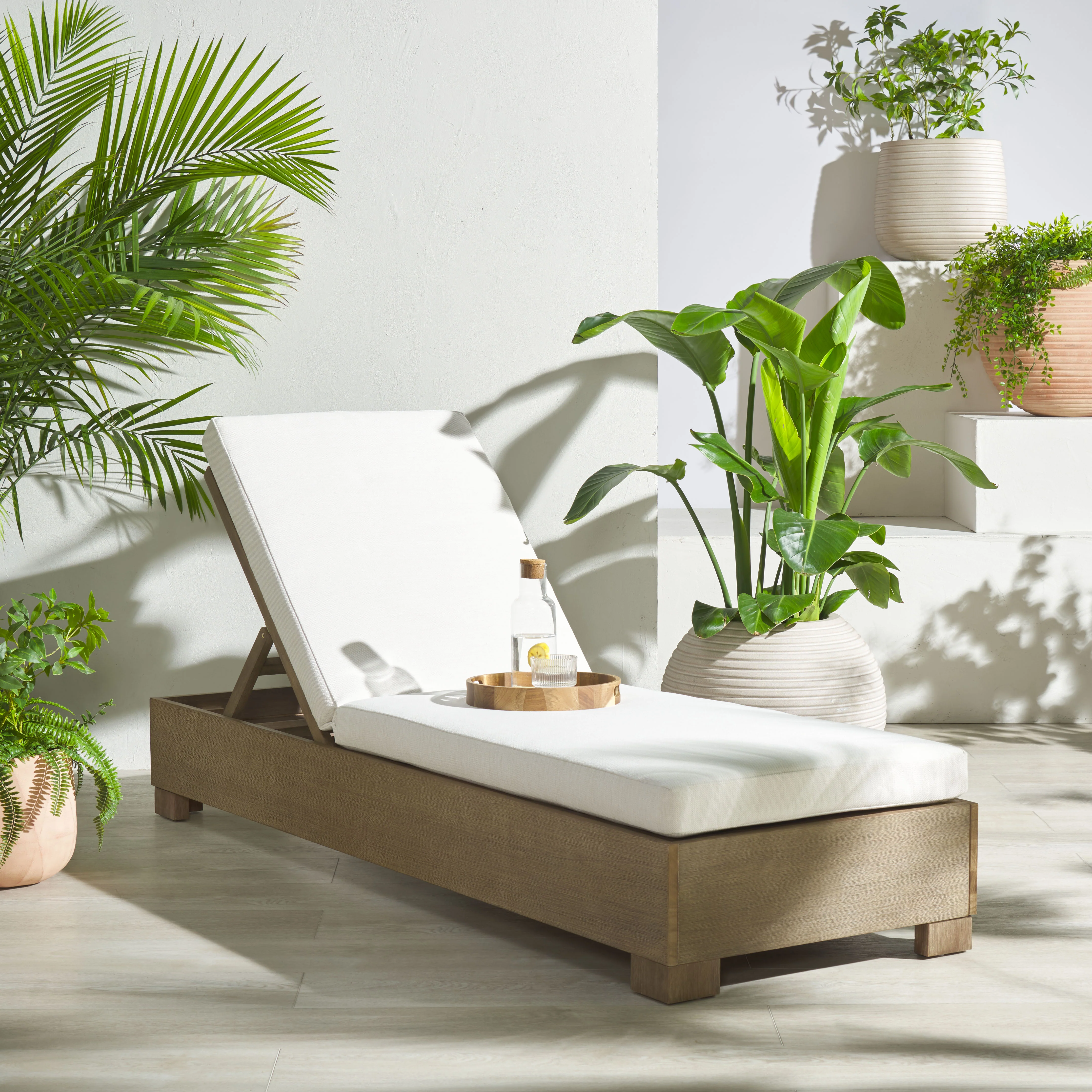 Blanquilla Eucalyptus Chaise Lounge - Image 2