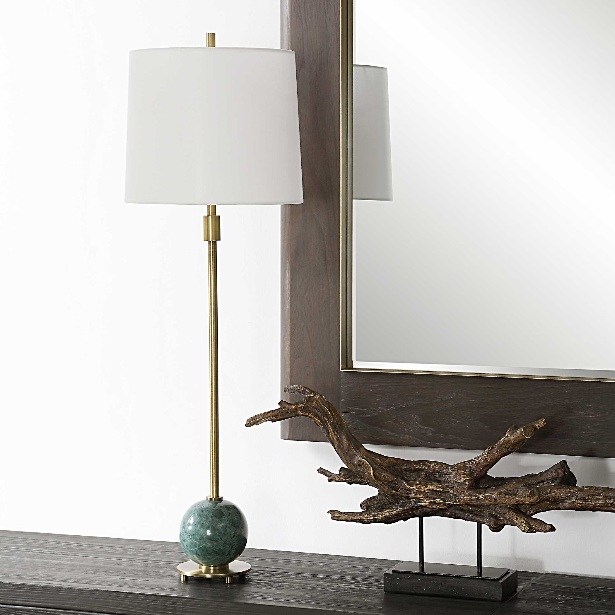 Bledel Brass Buffet Lamp - Image 3