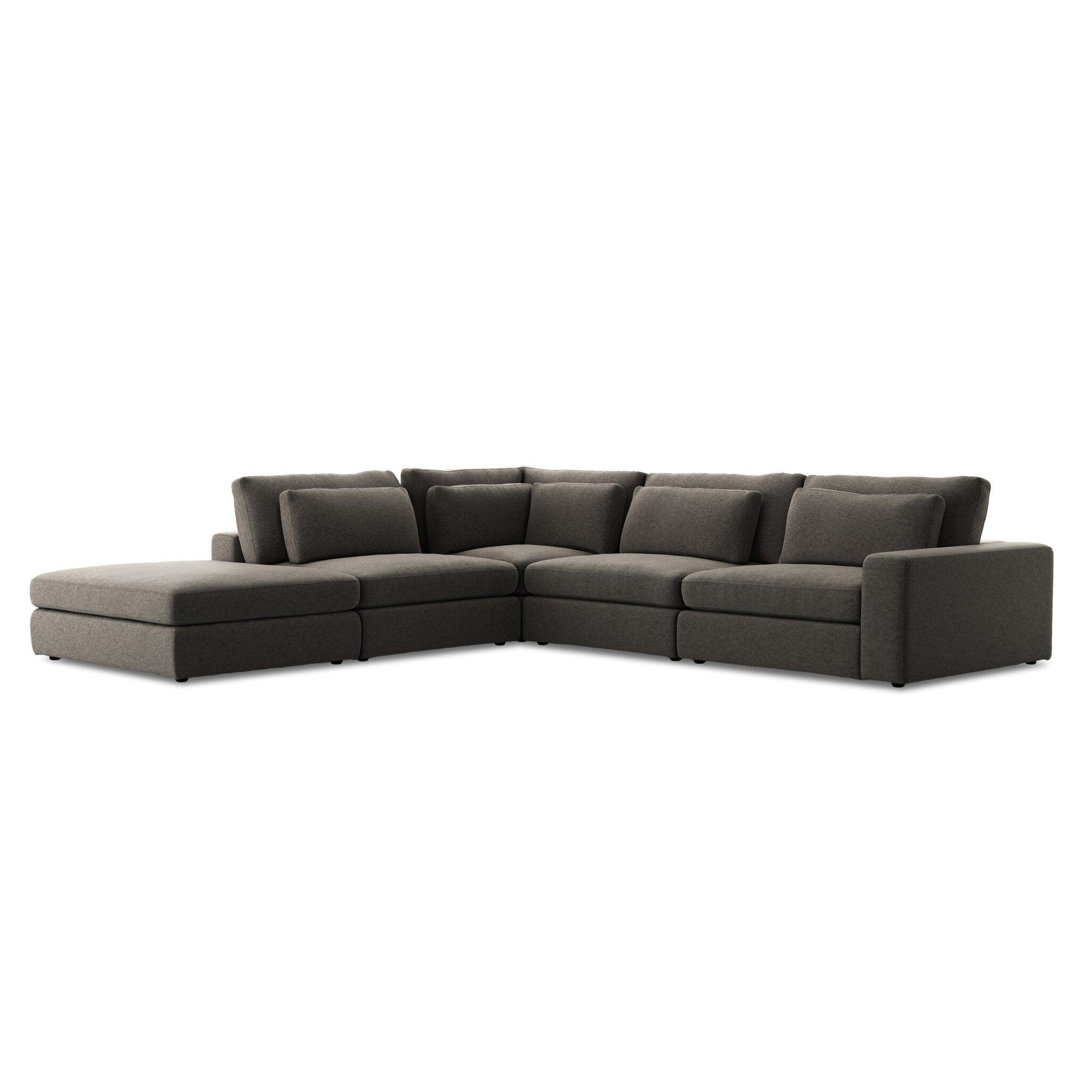 Bloor 4-Piece Sectional W/ Ottoman - Image 3