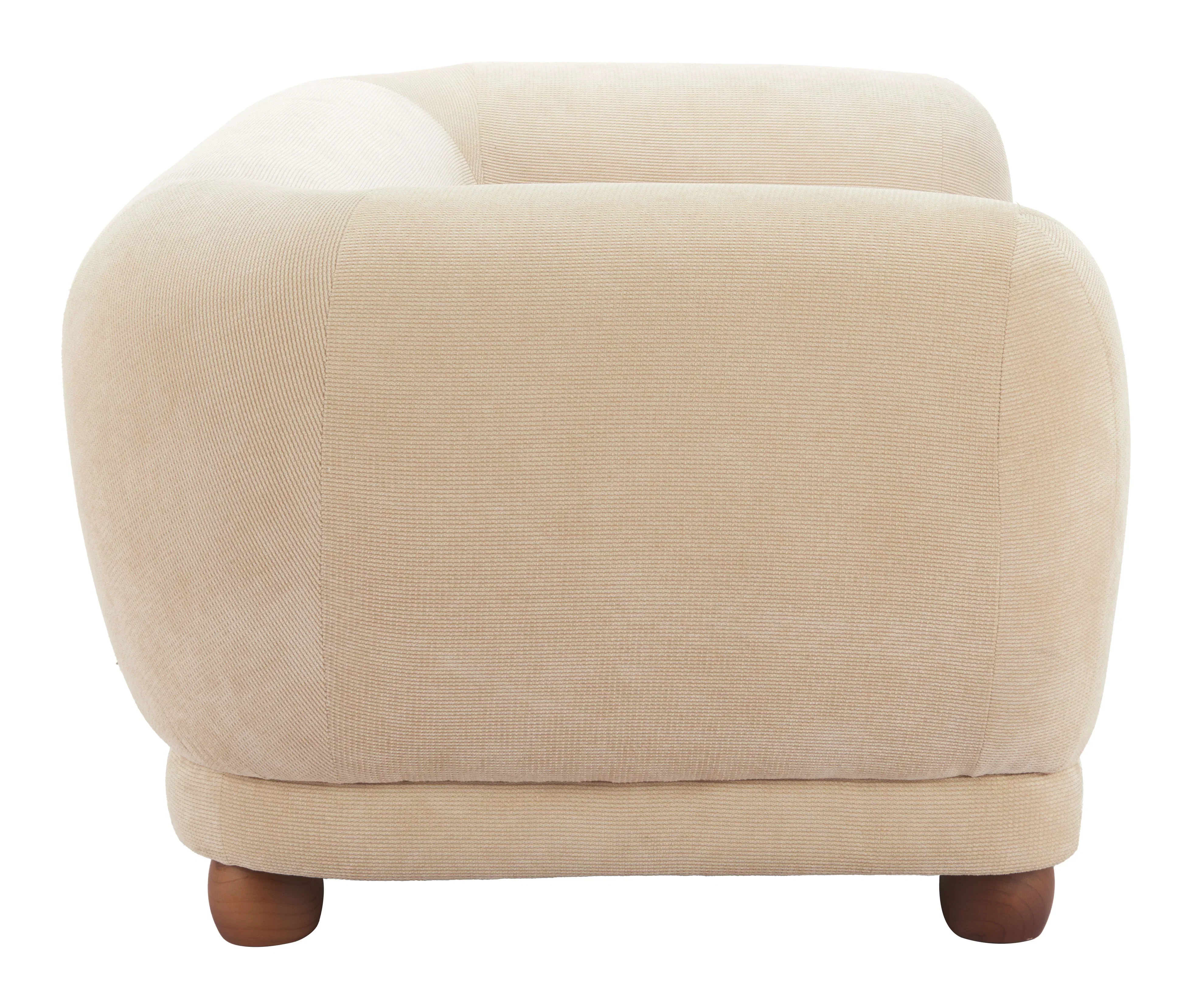 Boet Loveseat Taupe - Image 3