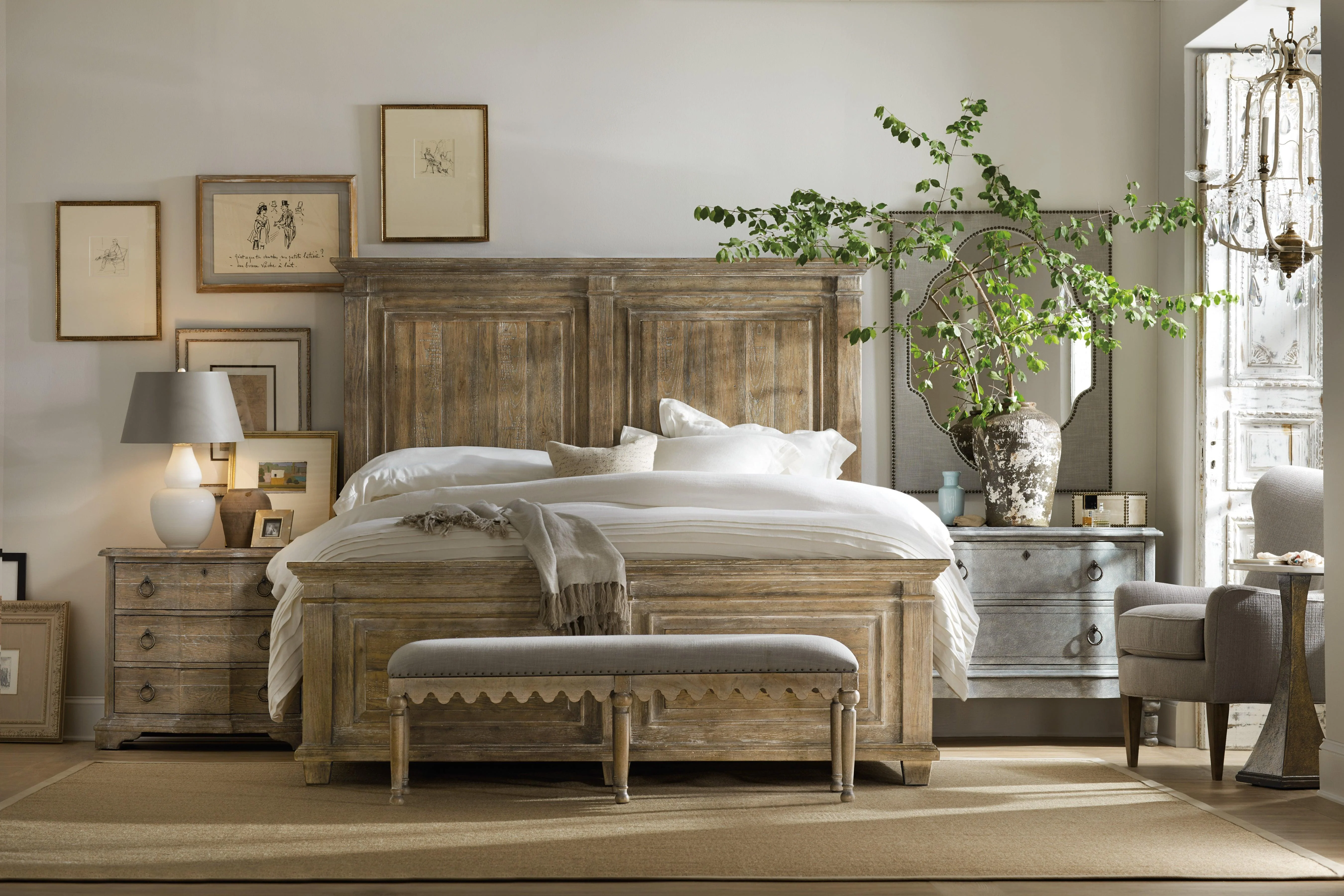 Boheme Madera Bed Bench - Image 9