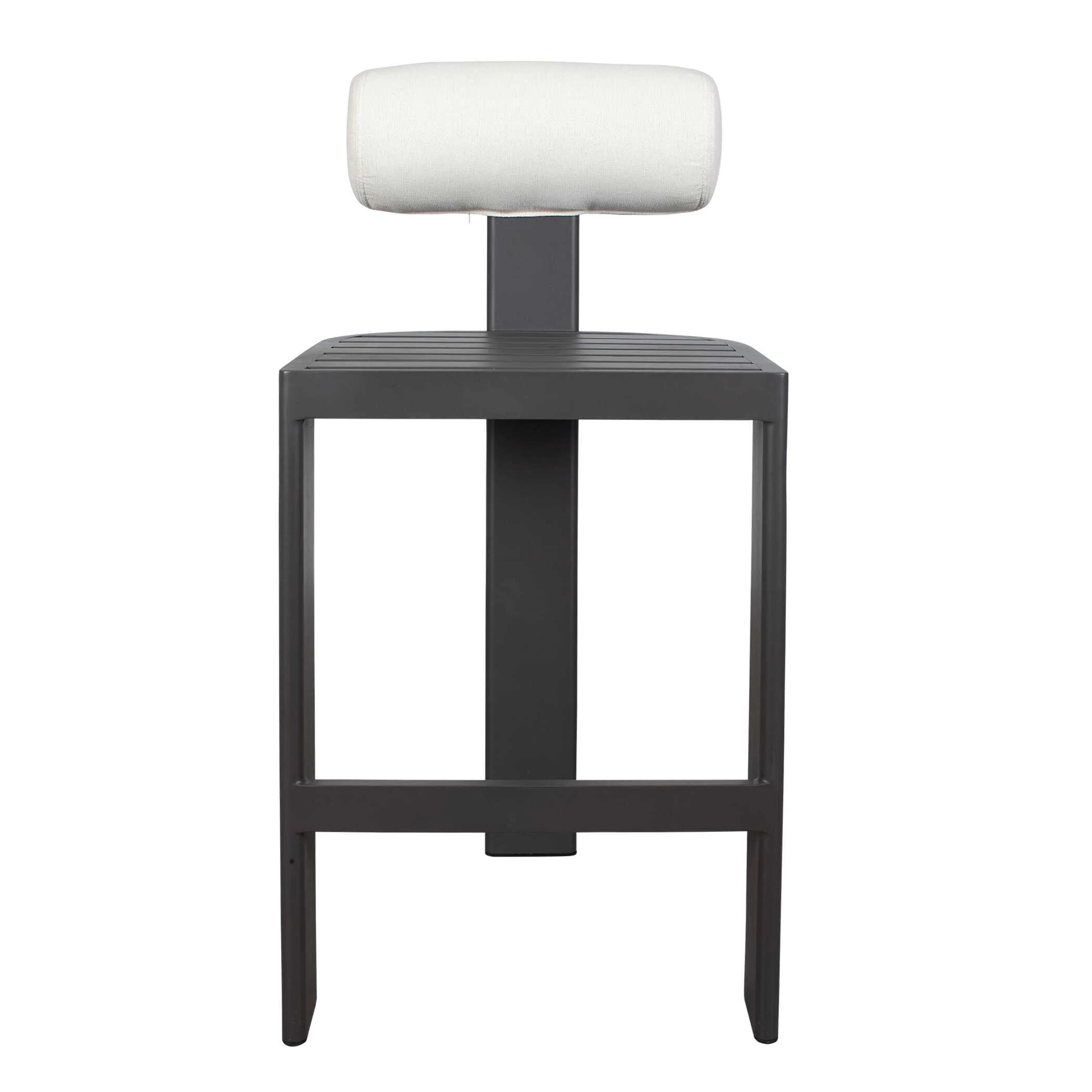 Bolster Back Outdoor Bar Stool - Image 7