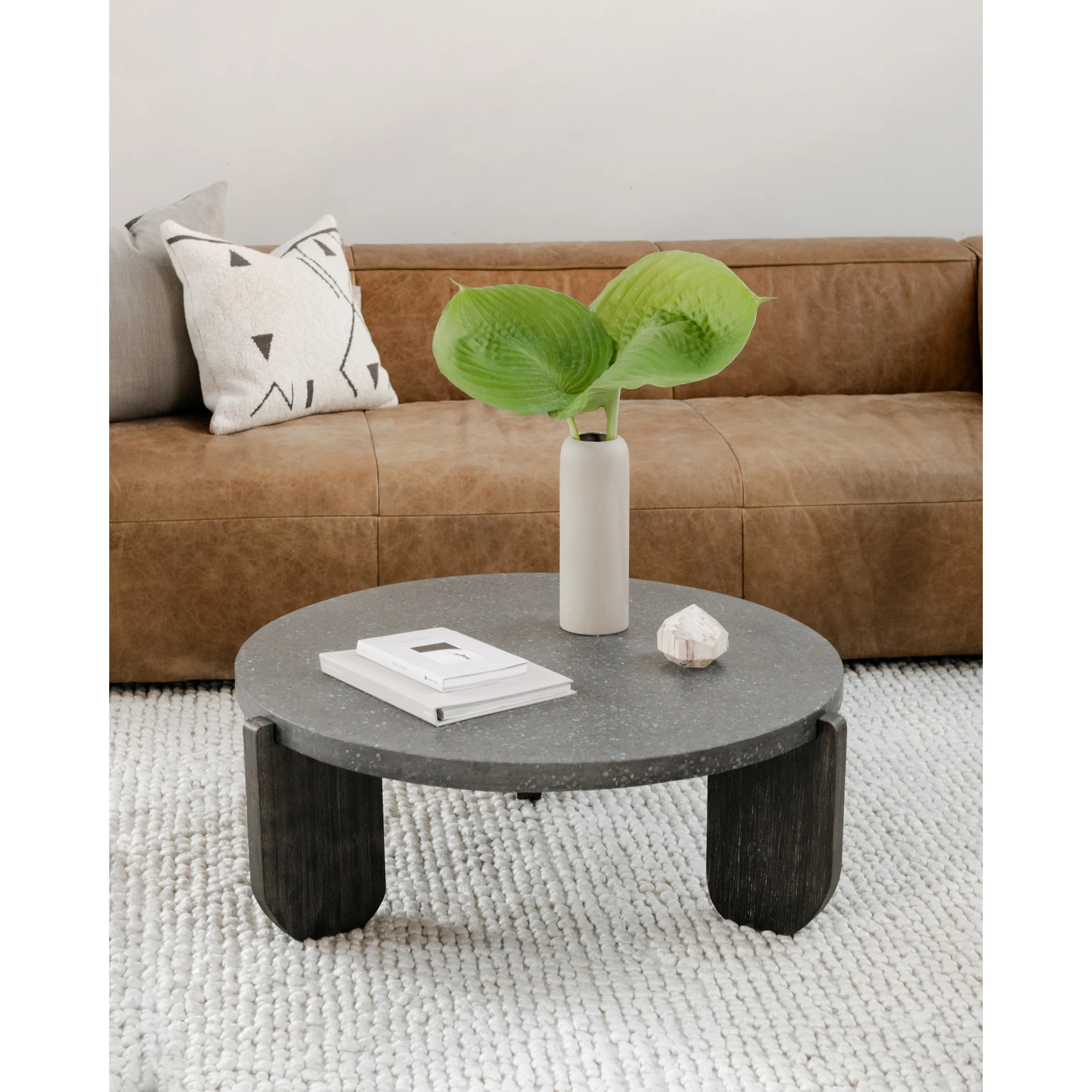 Bolton Sofa Open Road Brown Leather - Image 2