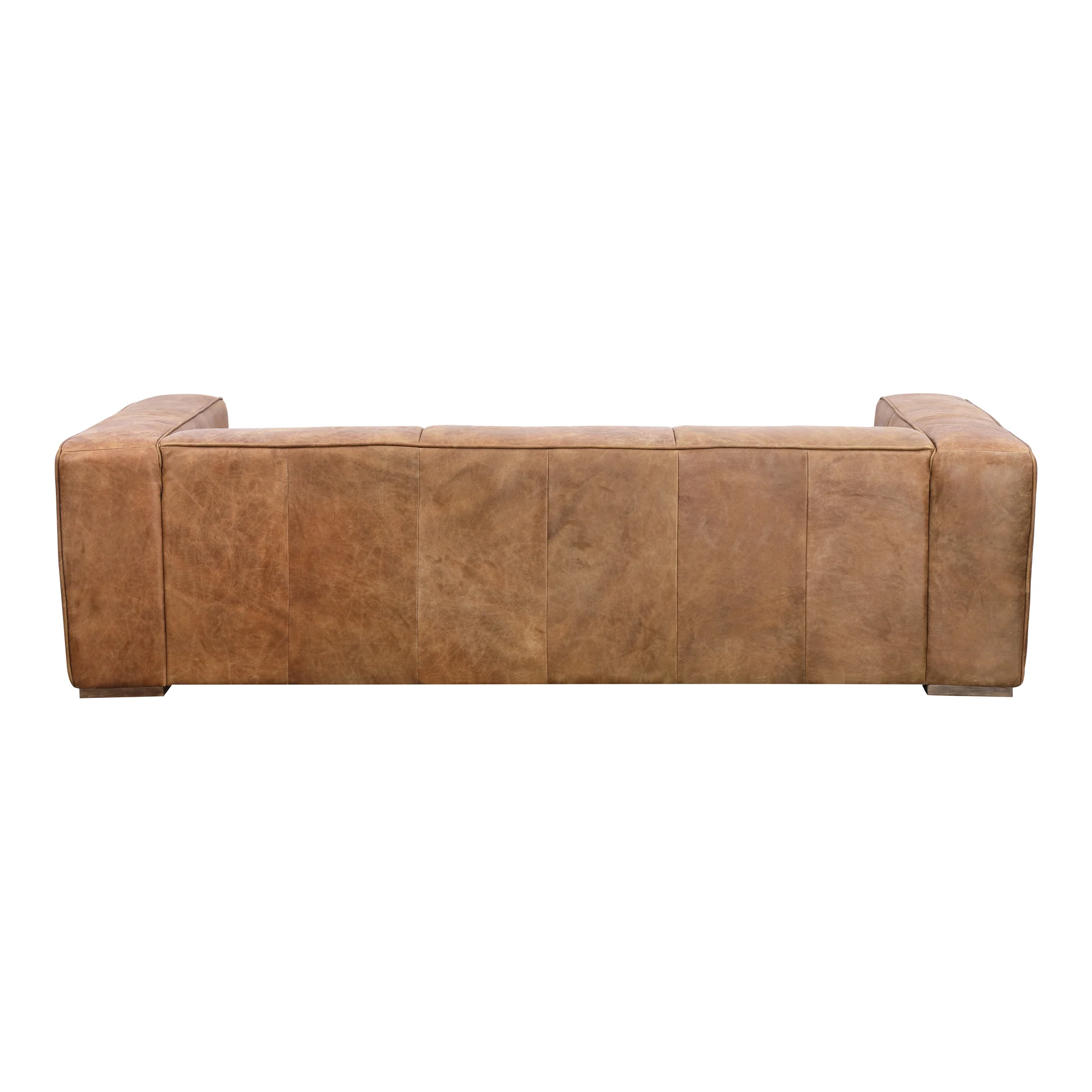 Bolton Sofa Open Road Brown Leather - Image 5
