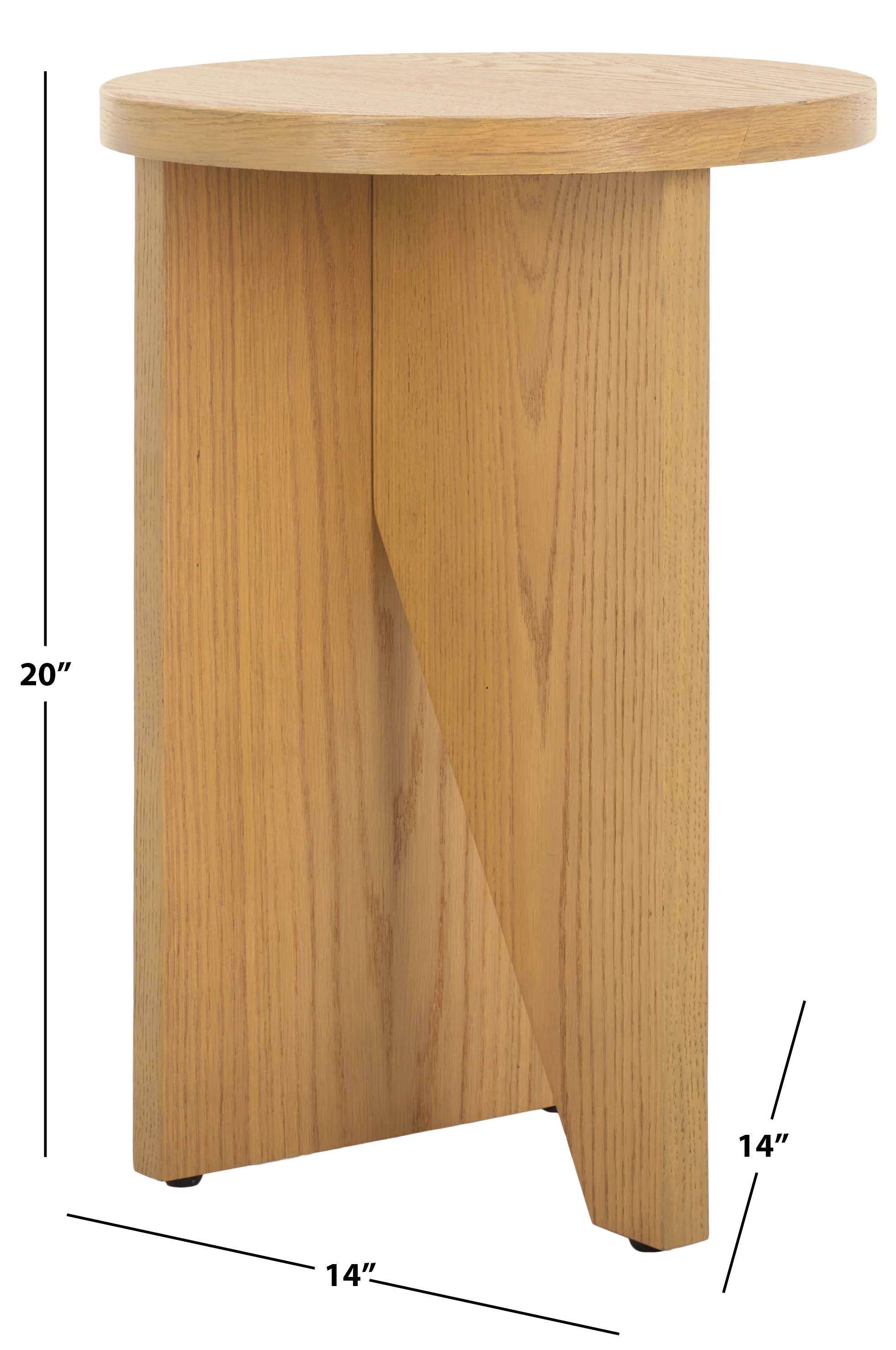 Bonaclara Wood 2 Leg Table - Image 7