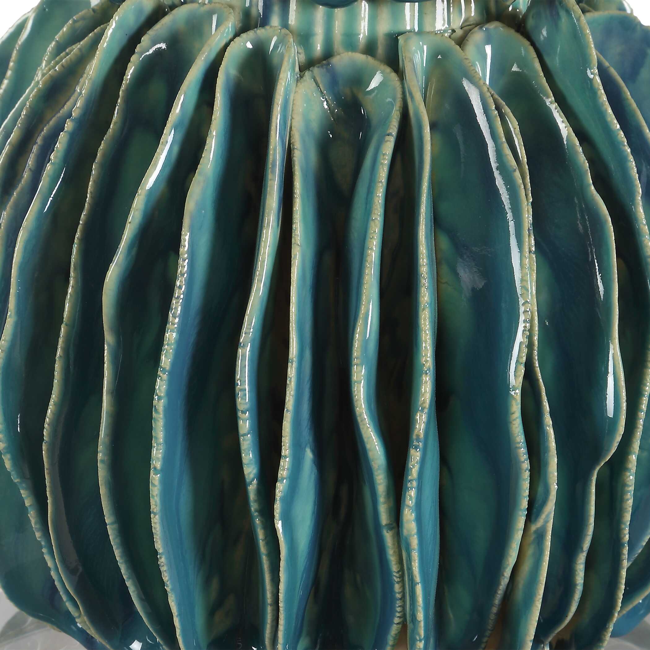 Bonaire Teal Blue Table Lamp - Image 6