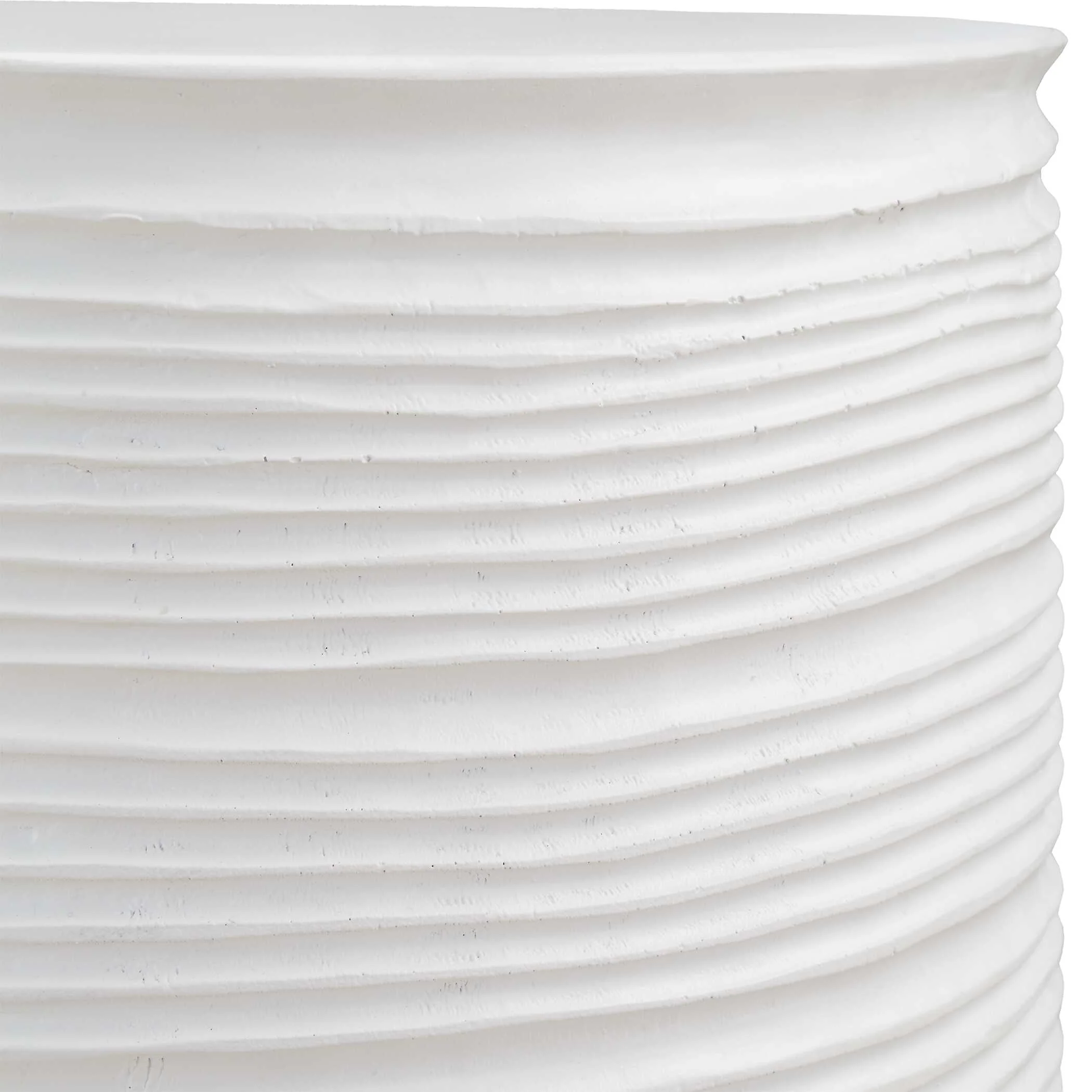 Borderline White Drum Table - Image 3