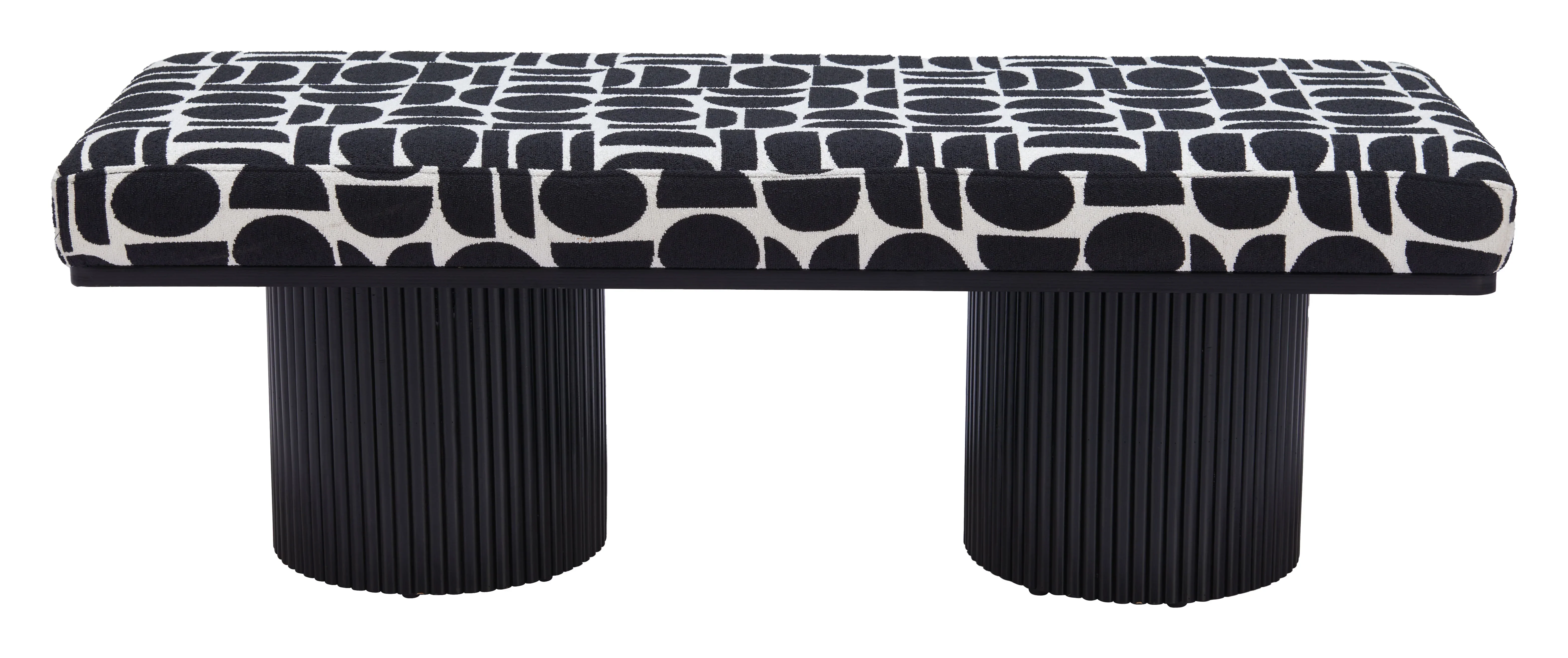 Botoia Bench Black & White - Image 3