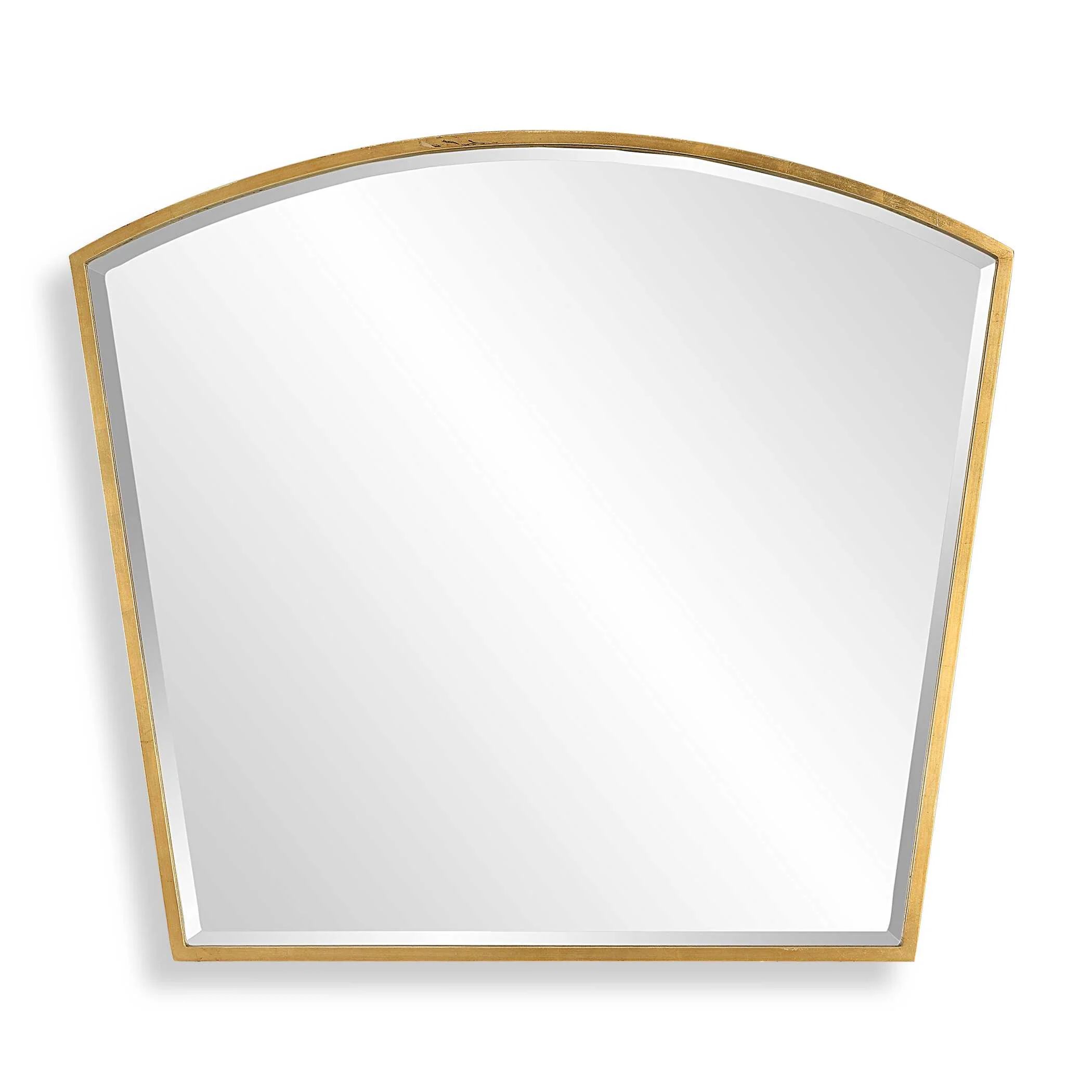 Boundary Gold Arch Mirror