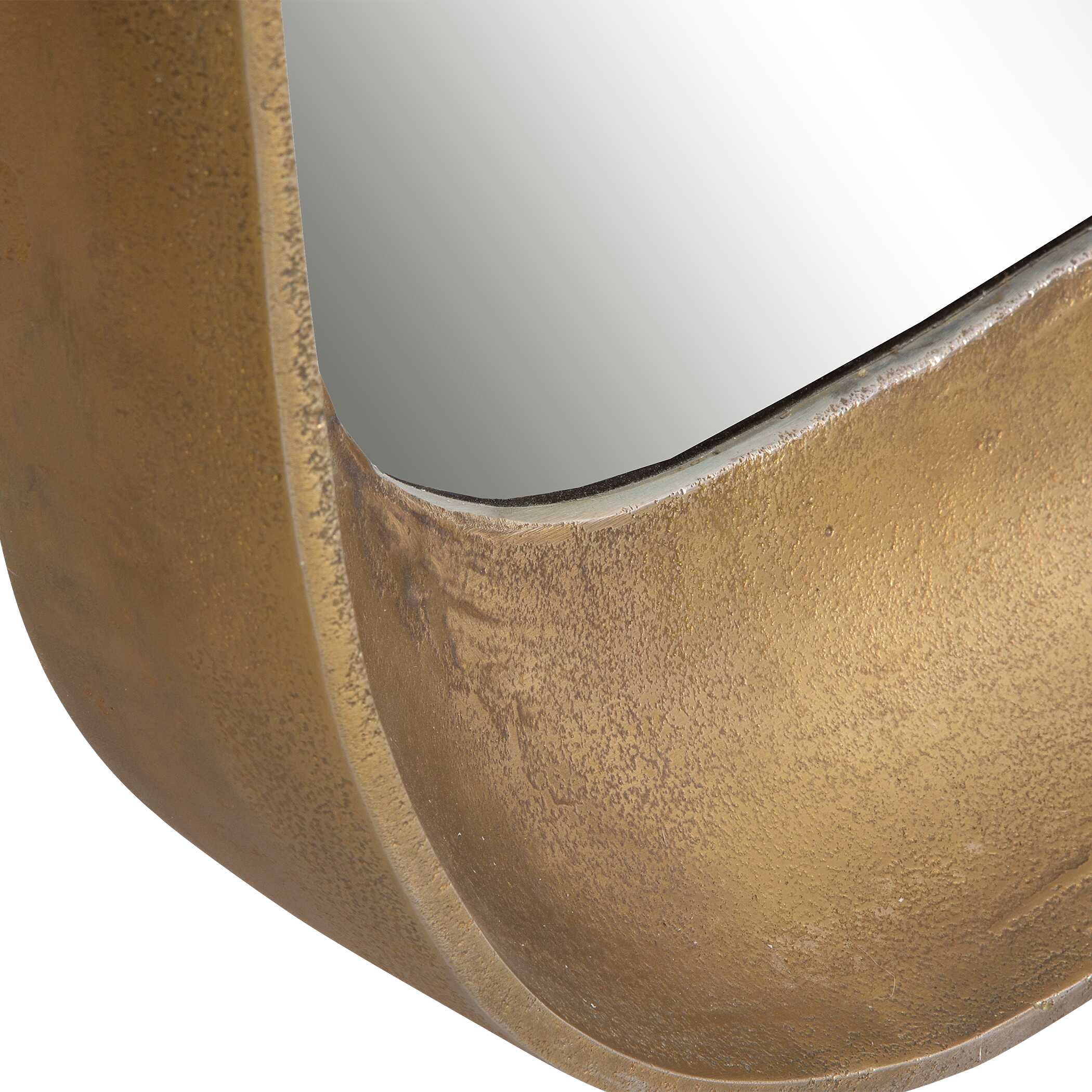 Bradano Brass Arch Mirror - Image 7