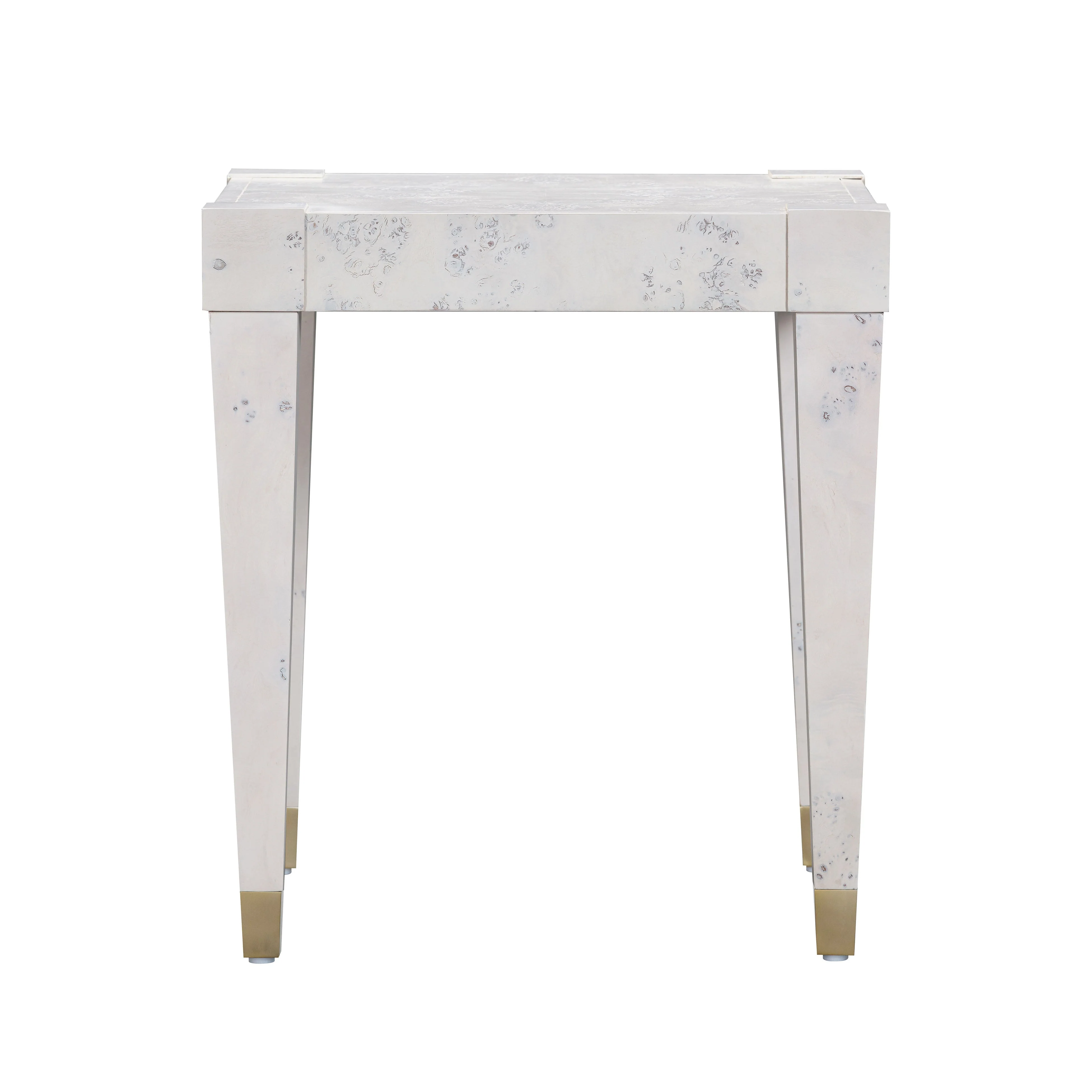 Brandyss White Burl End Table - Image 3
