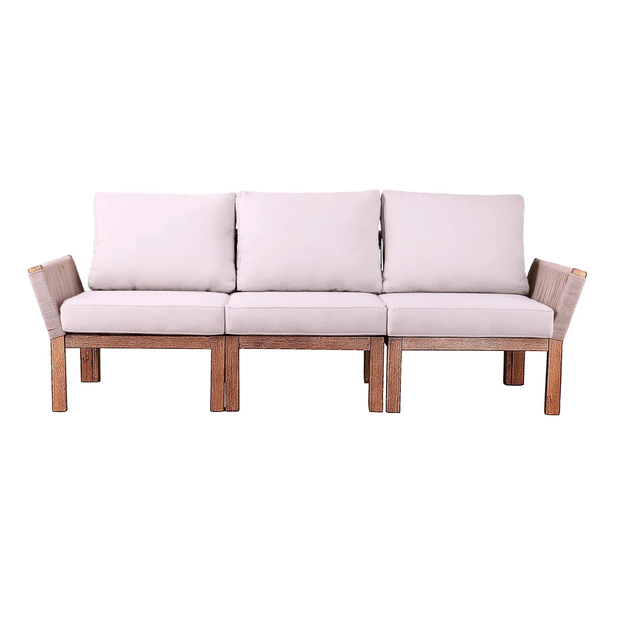 Brendina Outdoor 3-Seater Sofa - Image 3