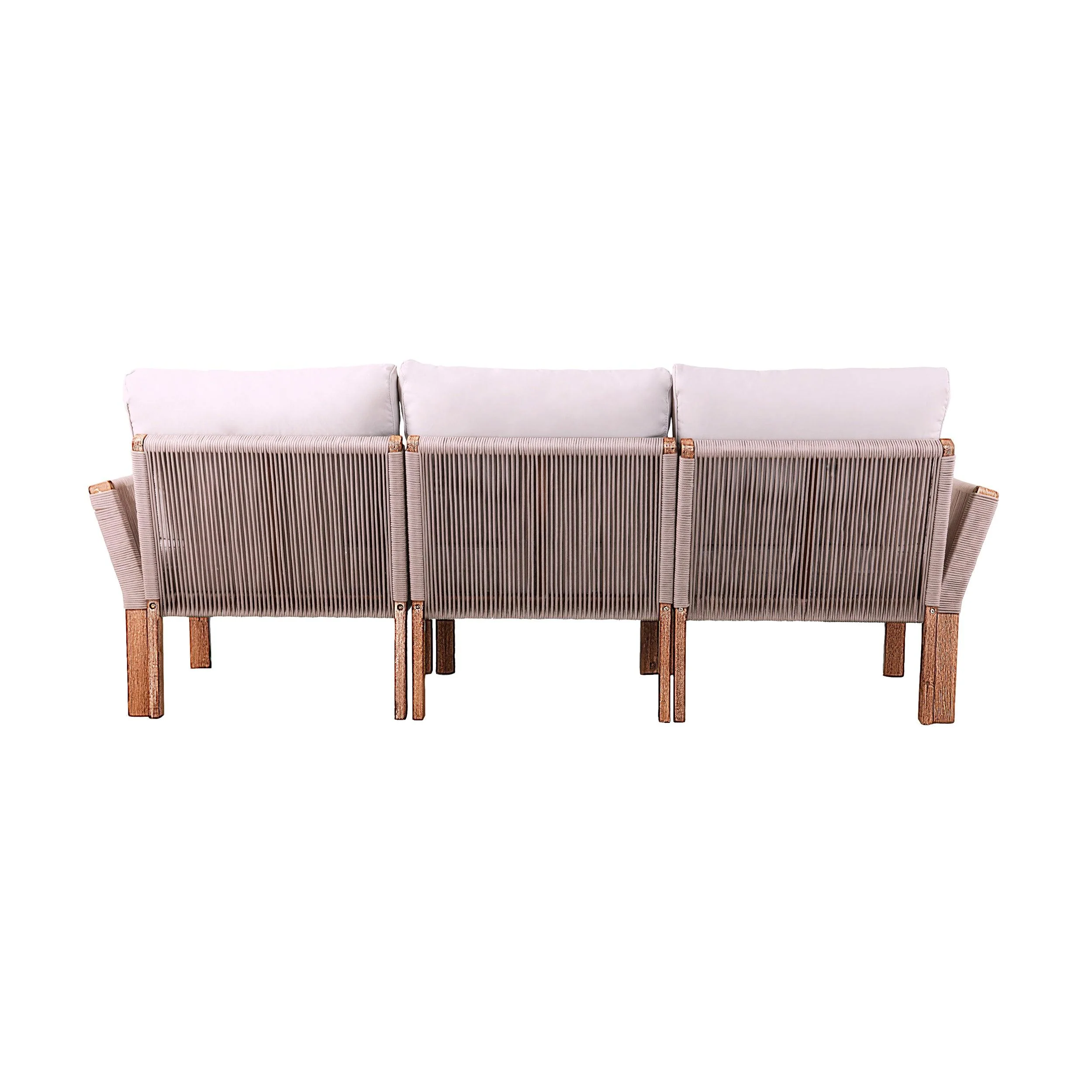 Brendina Outdoor 3-Seater Sofa - Image 5