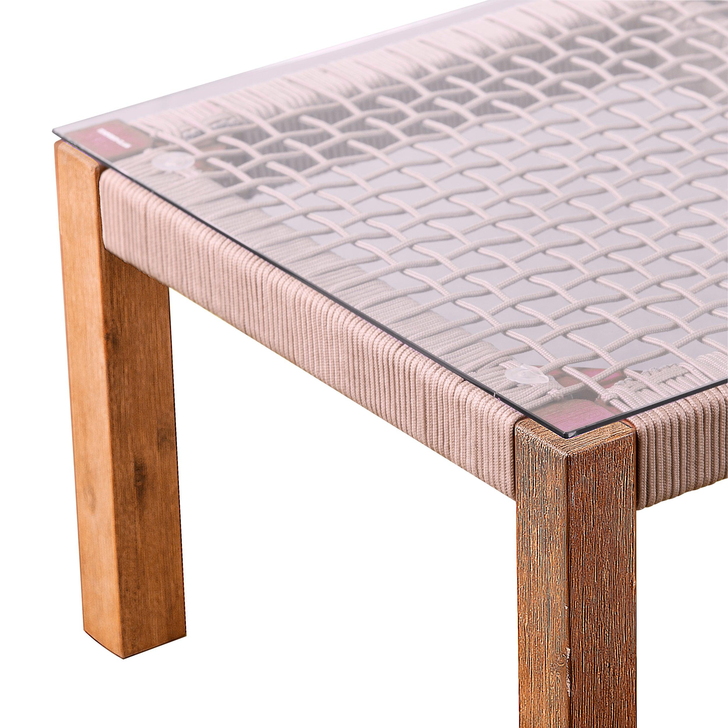 Brendina Outdoor Glass-Top Cocktail Table - Image 8