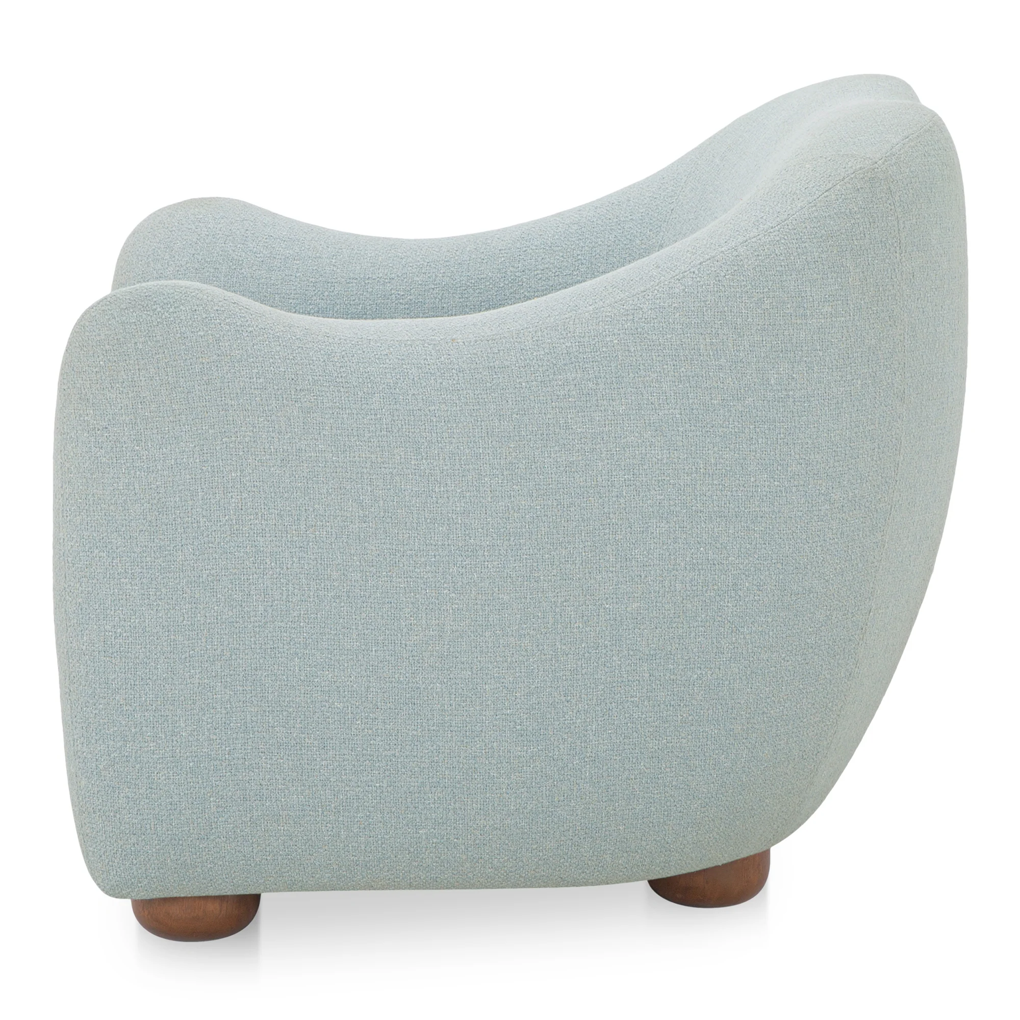 Bria Accent Chair Light Blue - Image 4