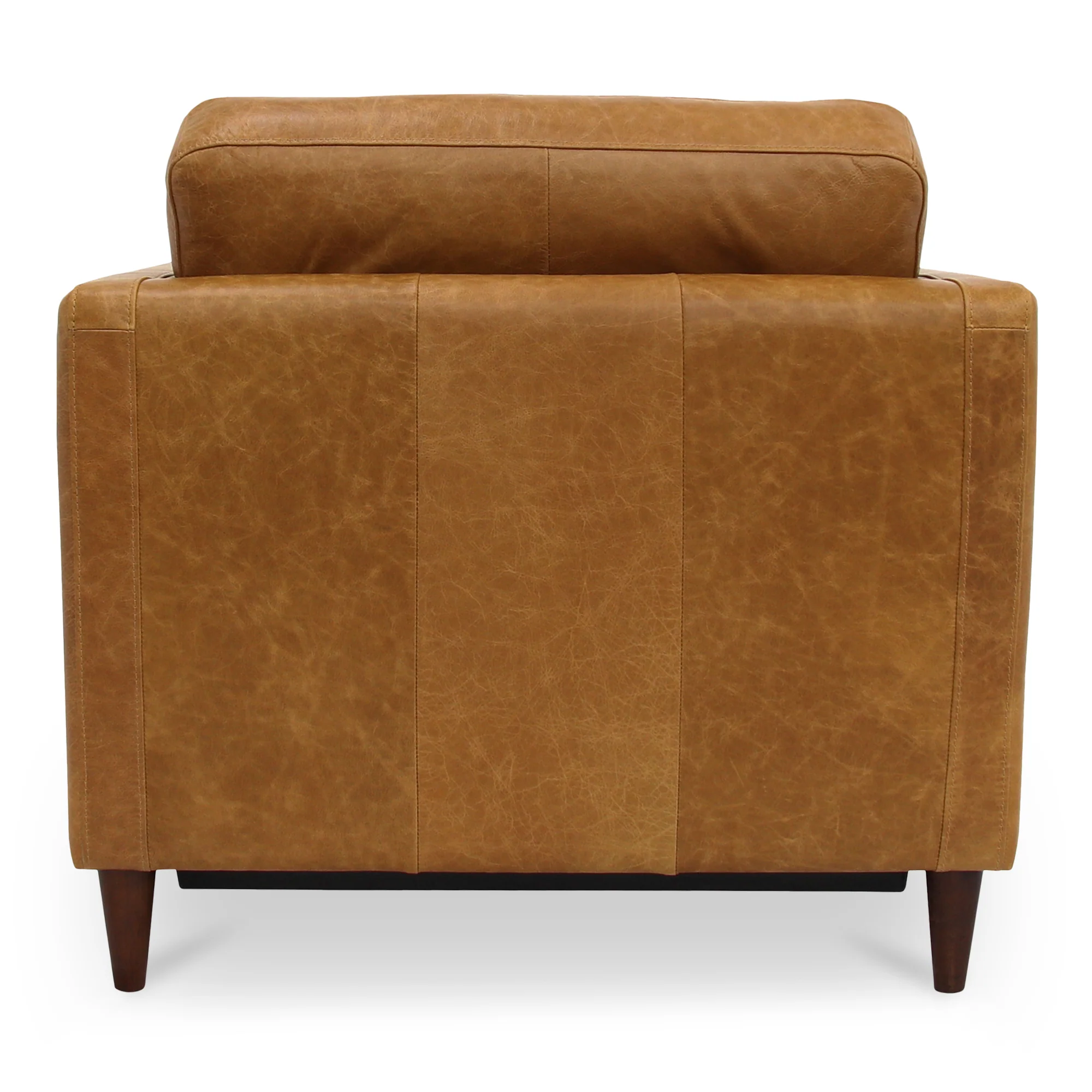 Bridgers Power Recliner Chair Tan Leather - Image 5