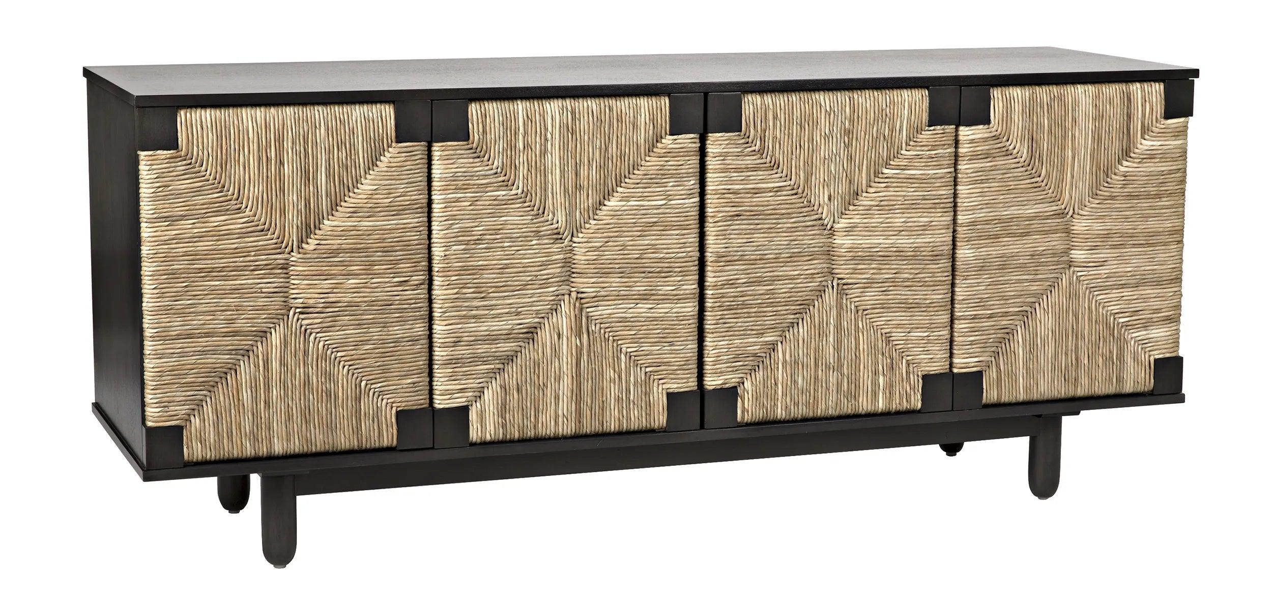 Brook 4 Door Sideboard, Pale