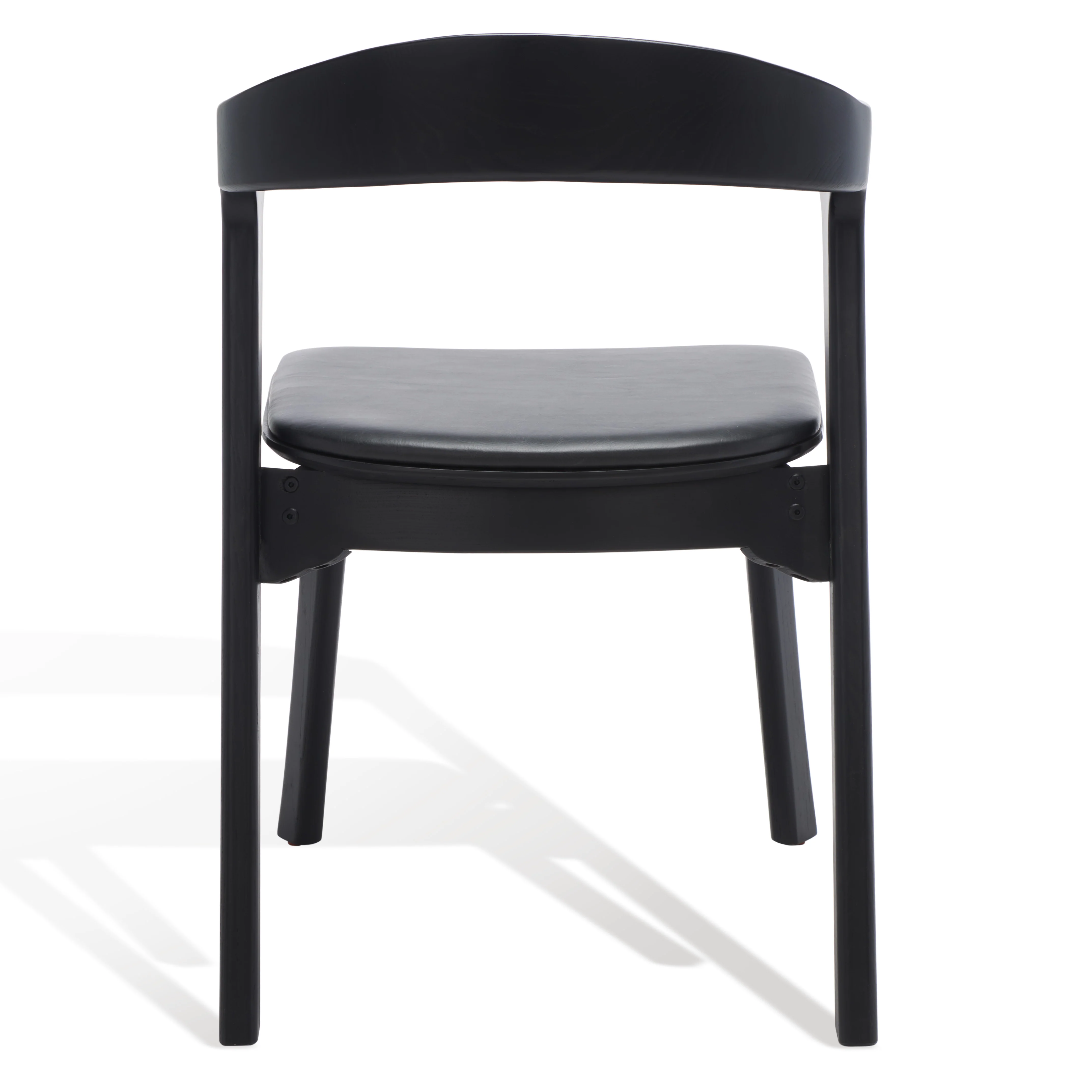Brylie Wood And Leather Dining Chair - Set of 2 - Image 17