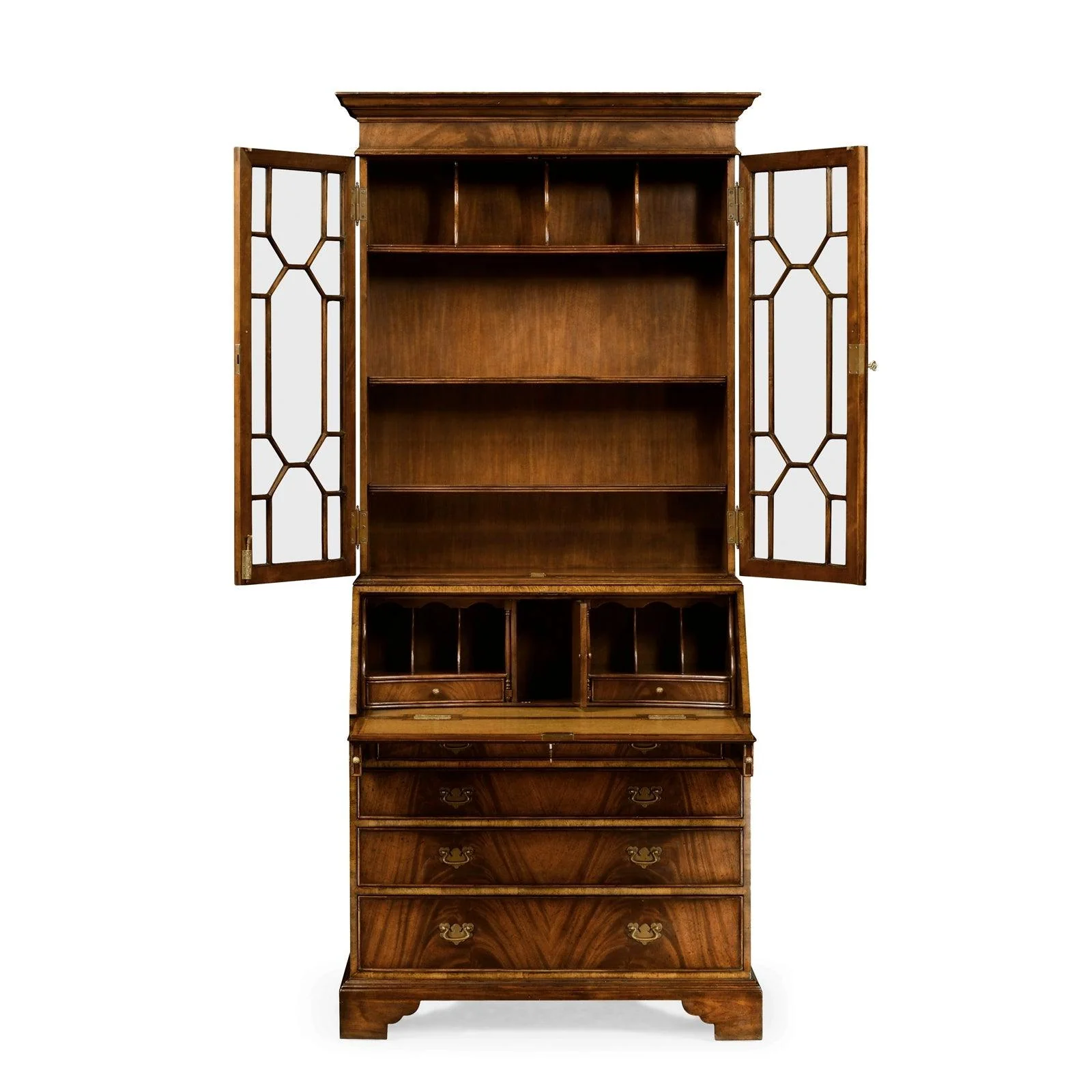 Buckingham Georgian Mahogany Secretary - Image 3