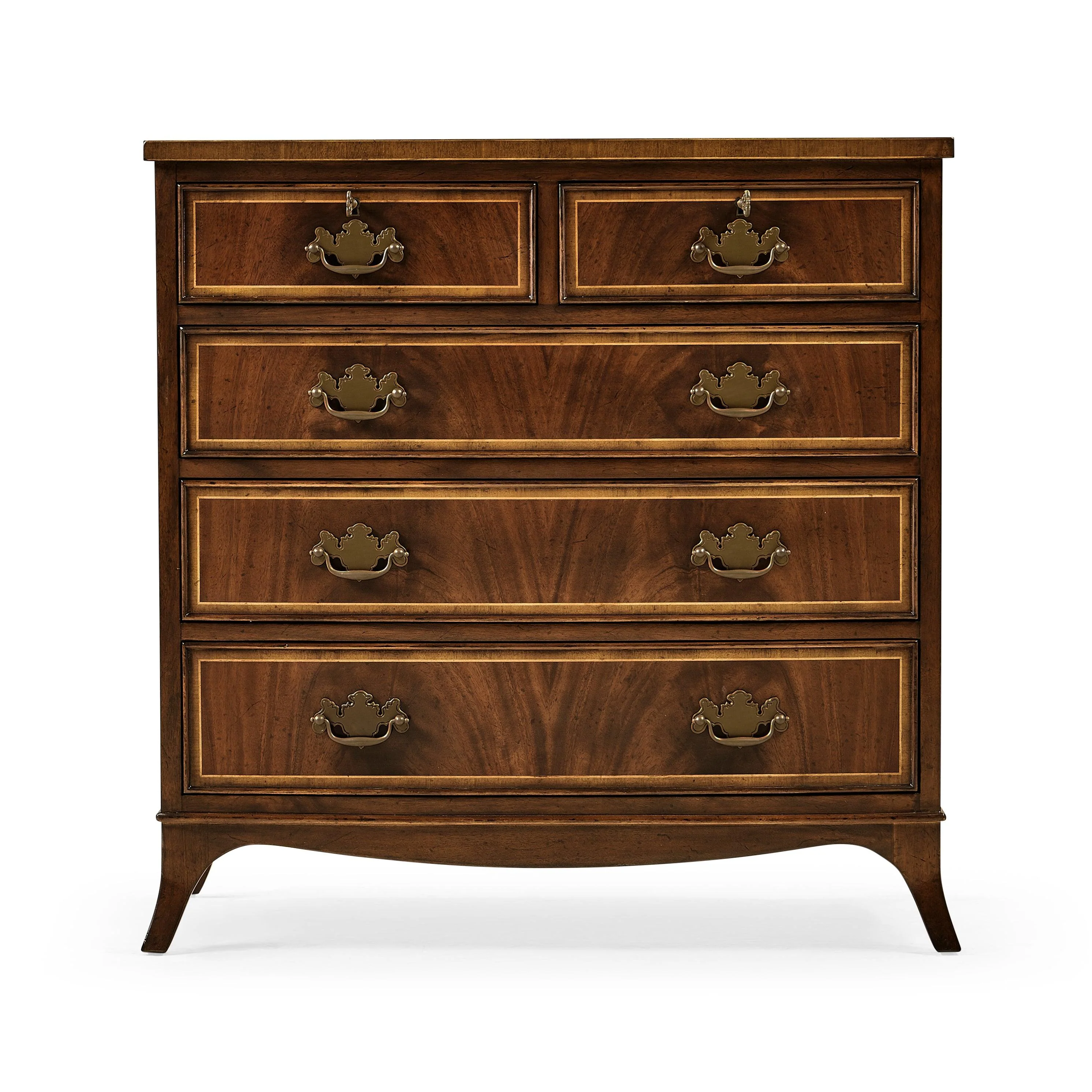 Buckingham Mahogany Bedside Chest of Drawers - Image 3