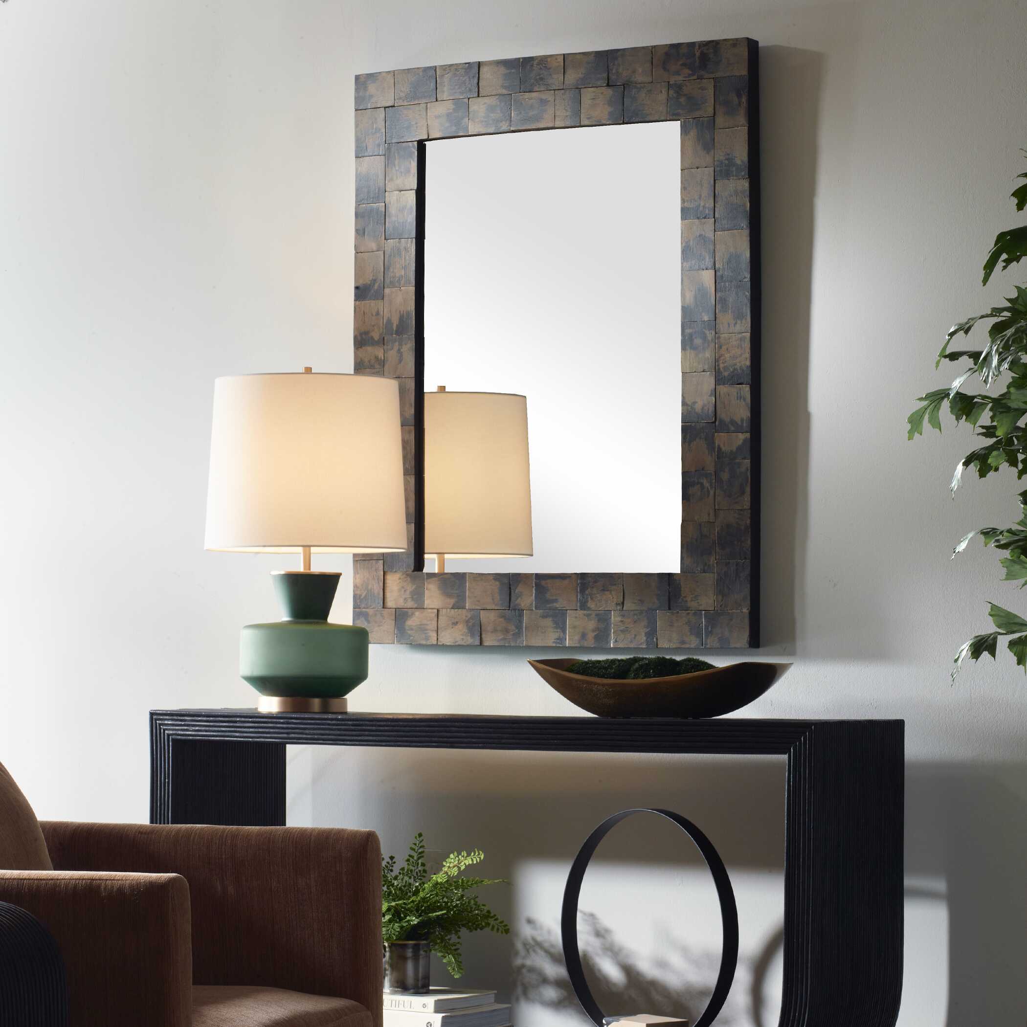 Burke Wooden Mirror - Image 3
