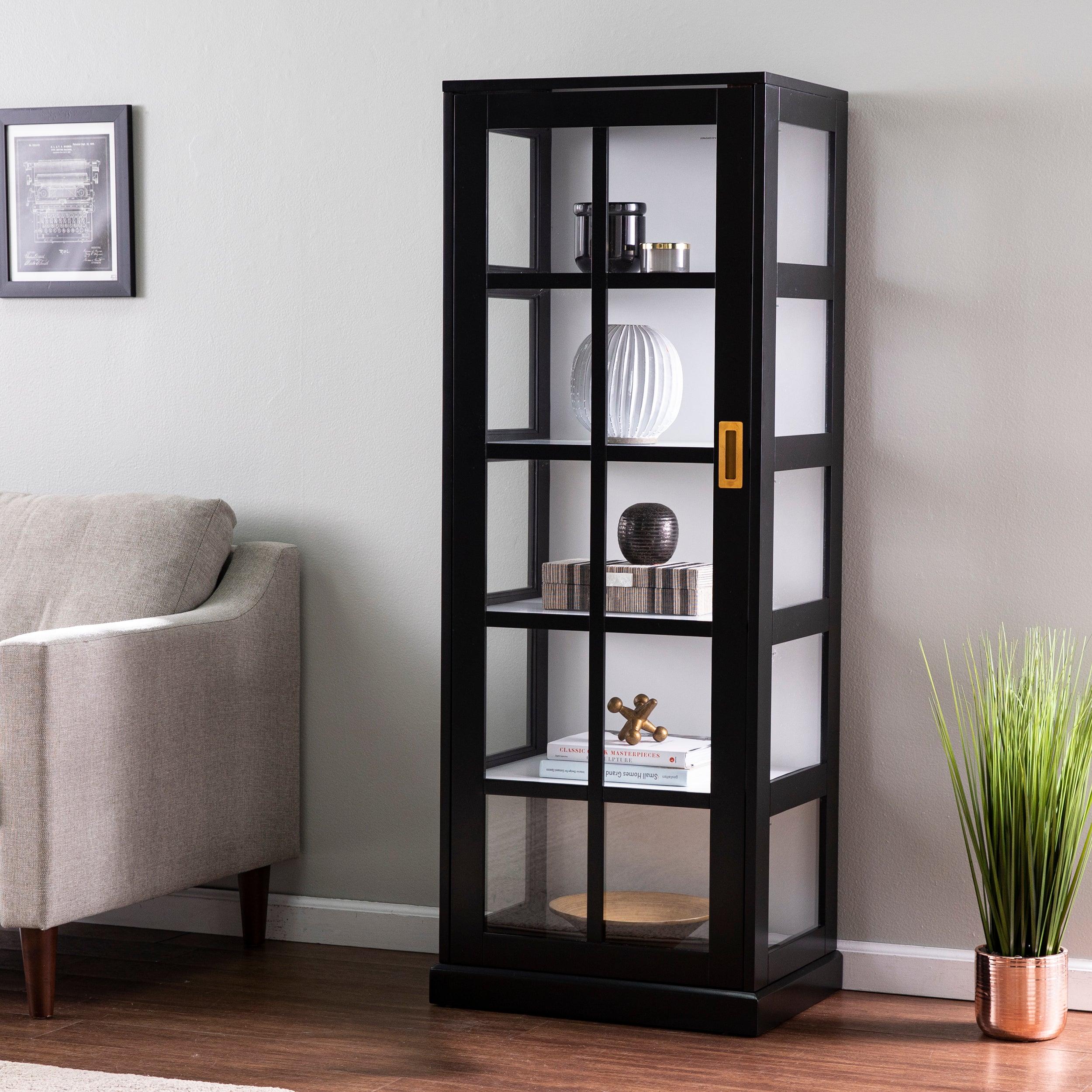 Burland Tall Curio Cabinet - Image 2