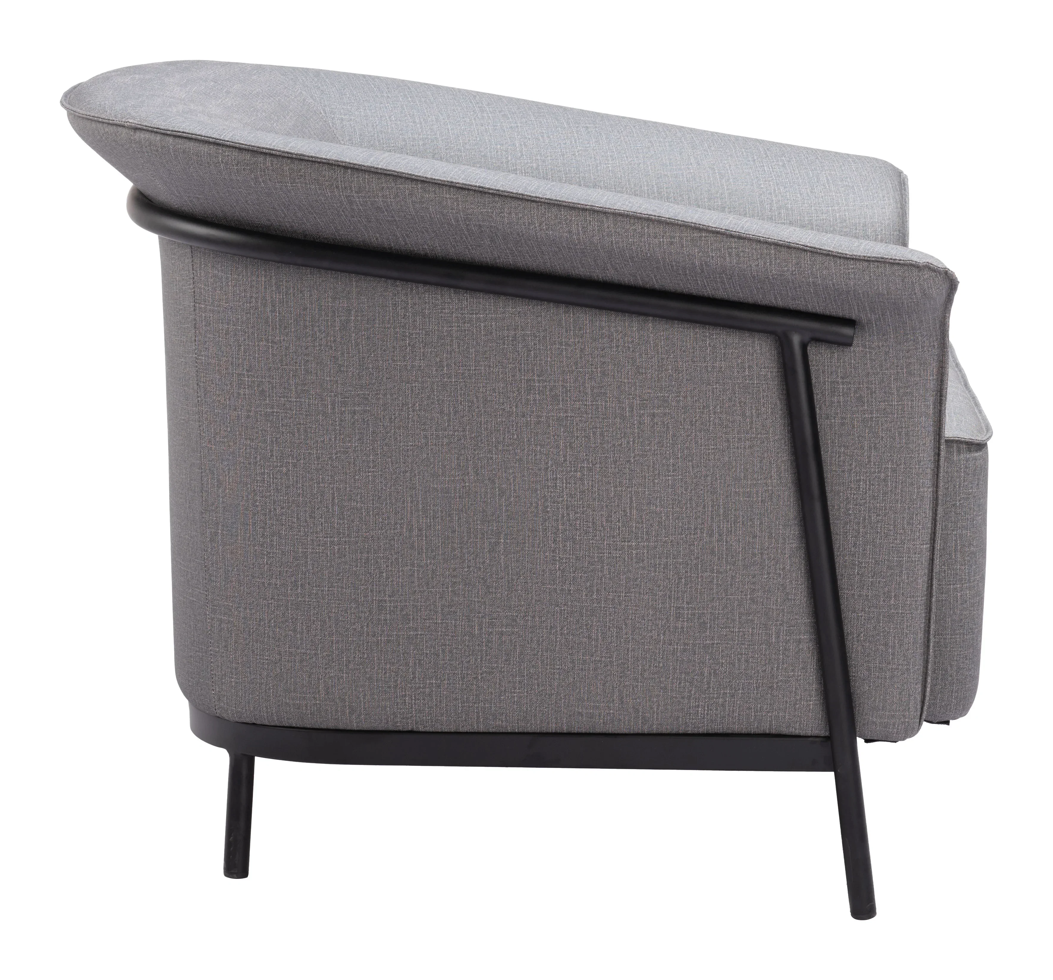 Burry Accent Chair Slate Gray - Image 4