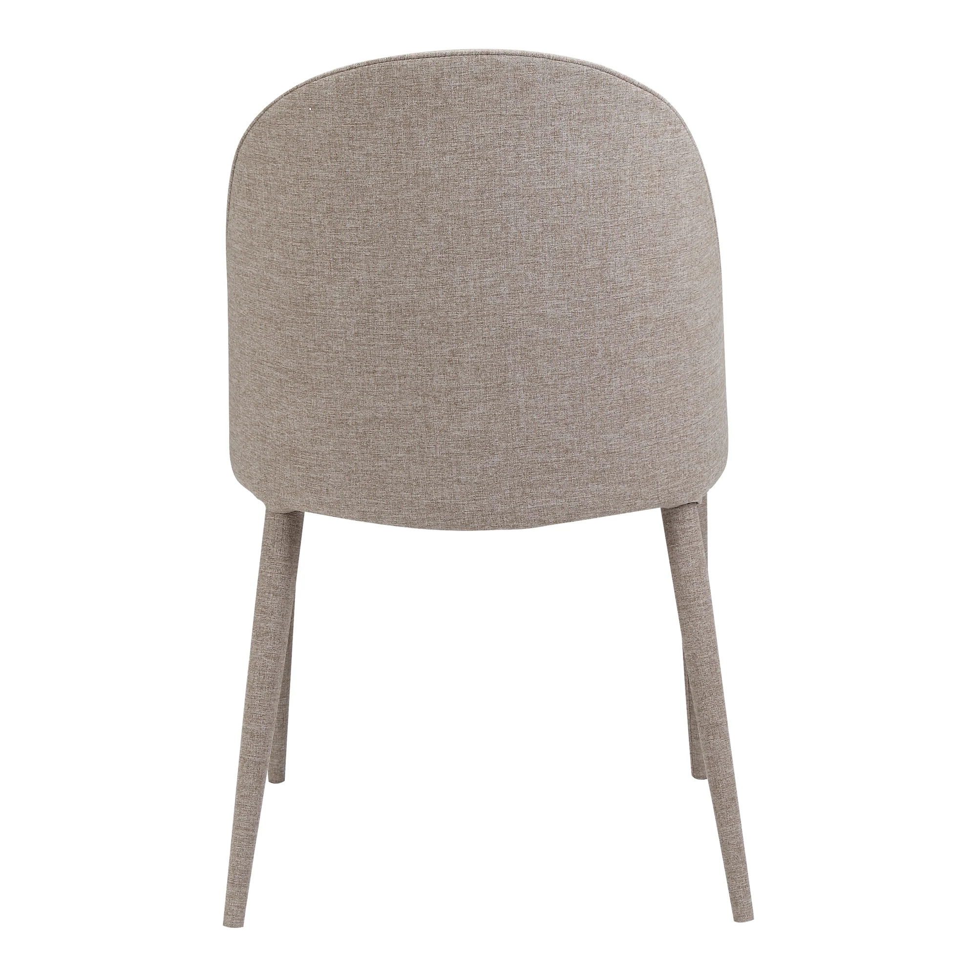 Burton Fabric Dining Chair Light Grey - Set of 2 - Image 8