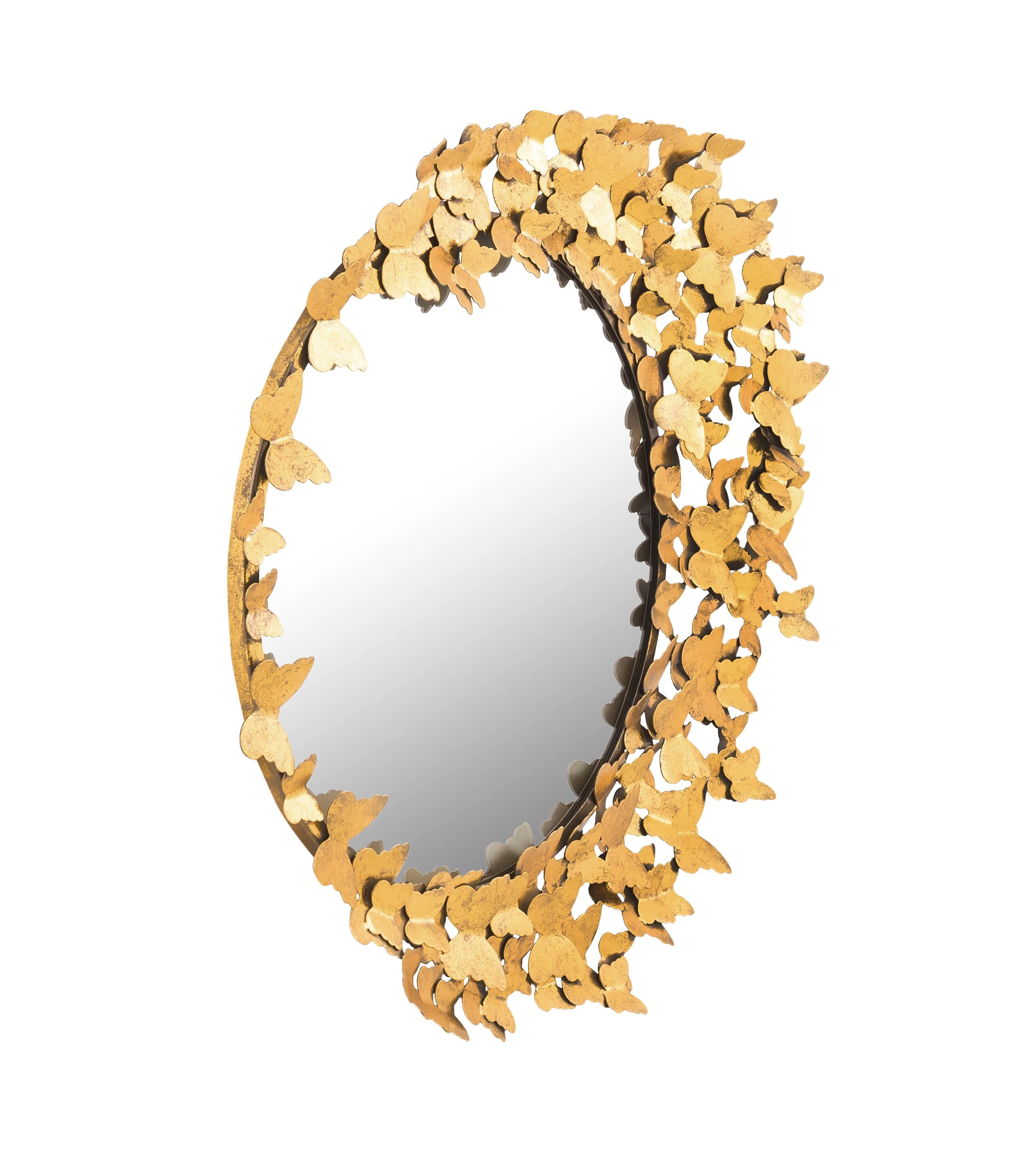 Butterfly Gold Mirror - Image 4