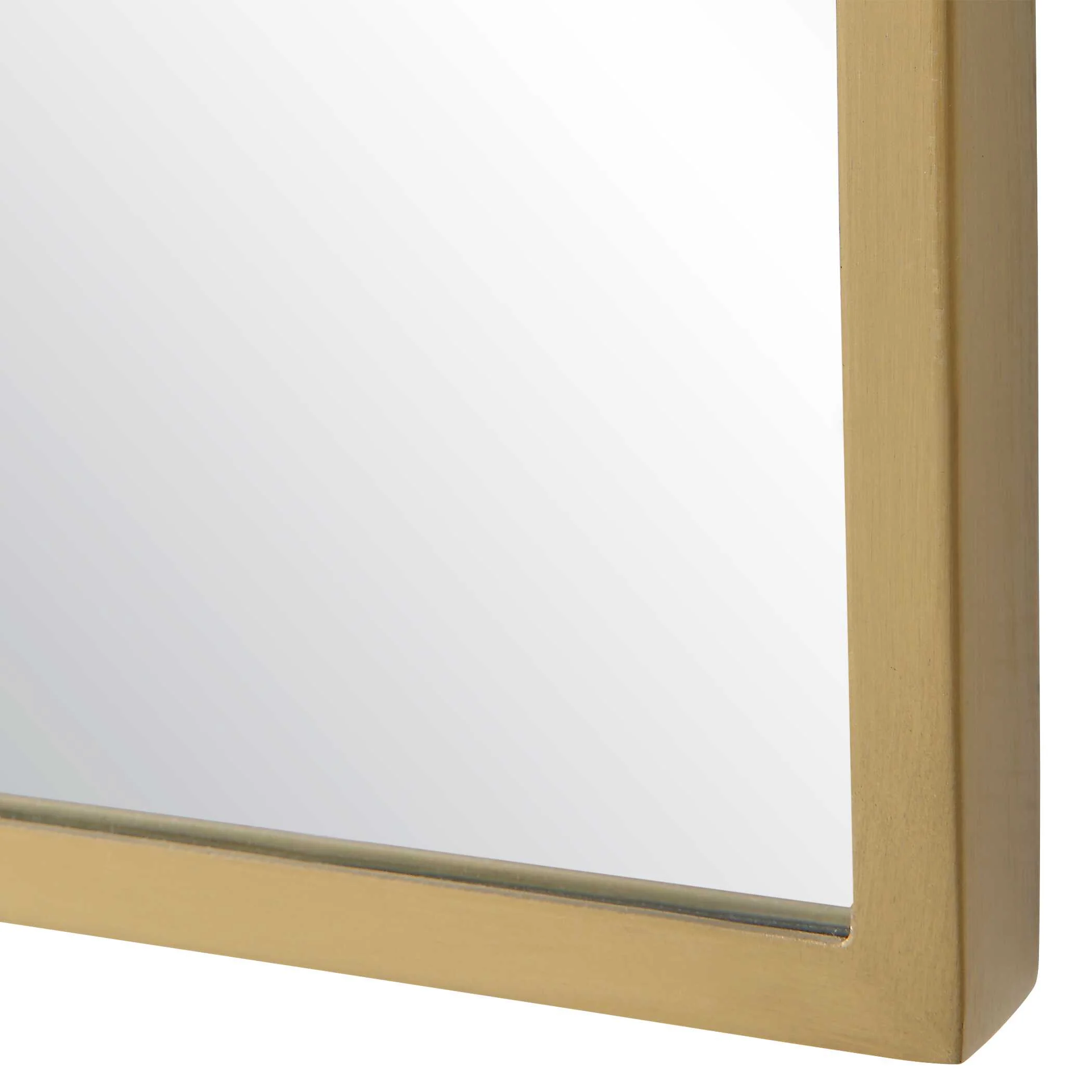 Caddington Tall Brass Mirror - Image 4