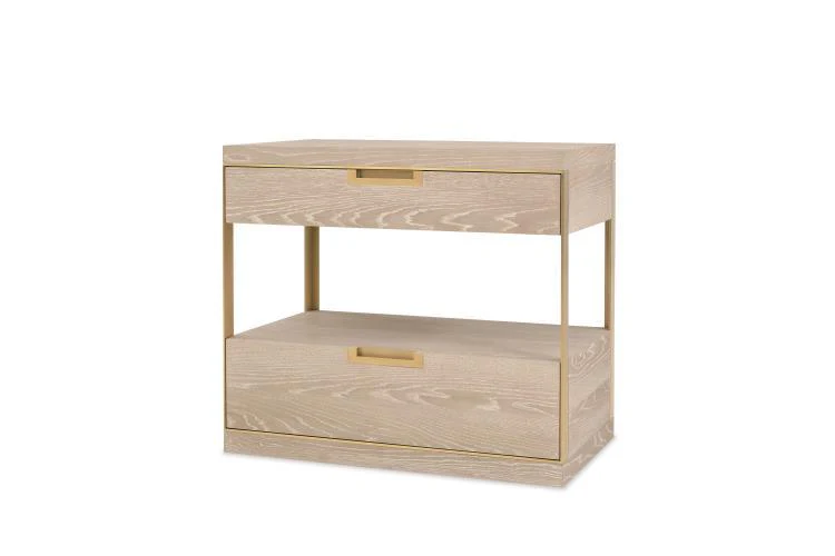 Cadence Two Drawer Nightstand - Image 2