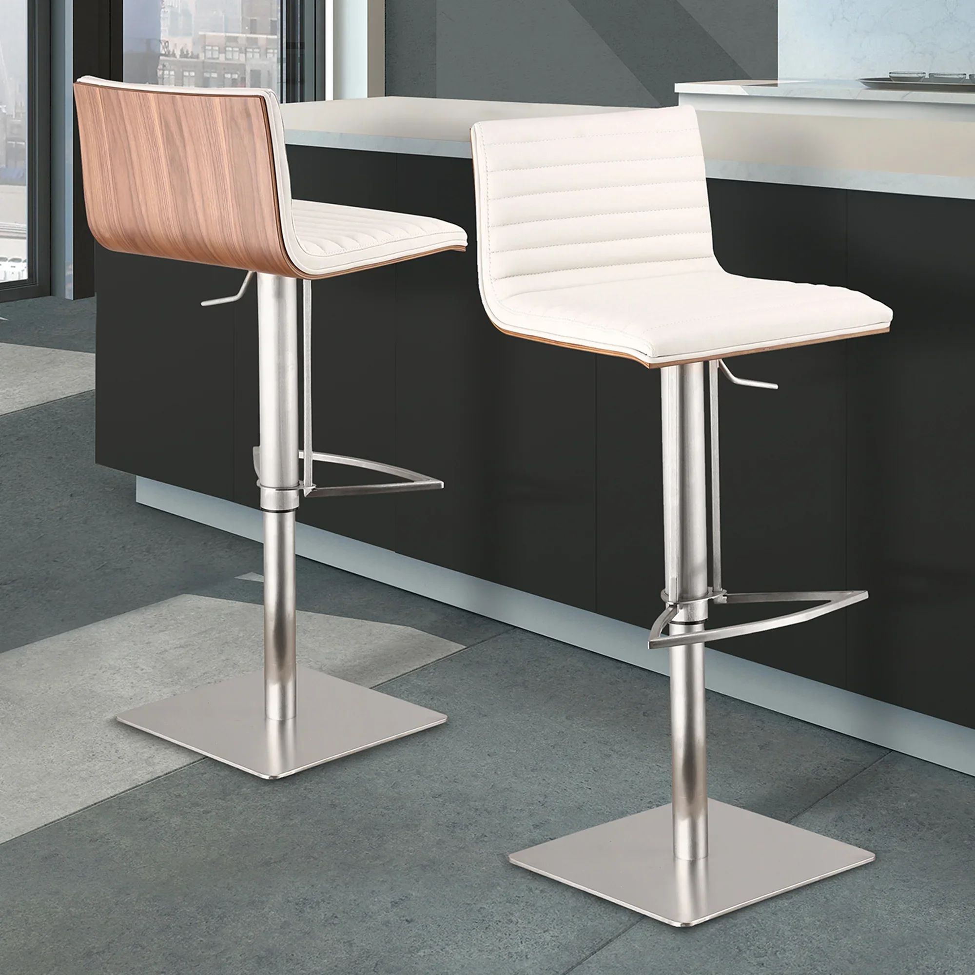 Café Barstool - Set of 2 - Image 15