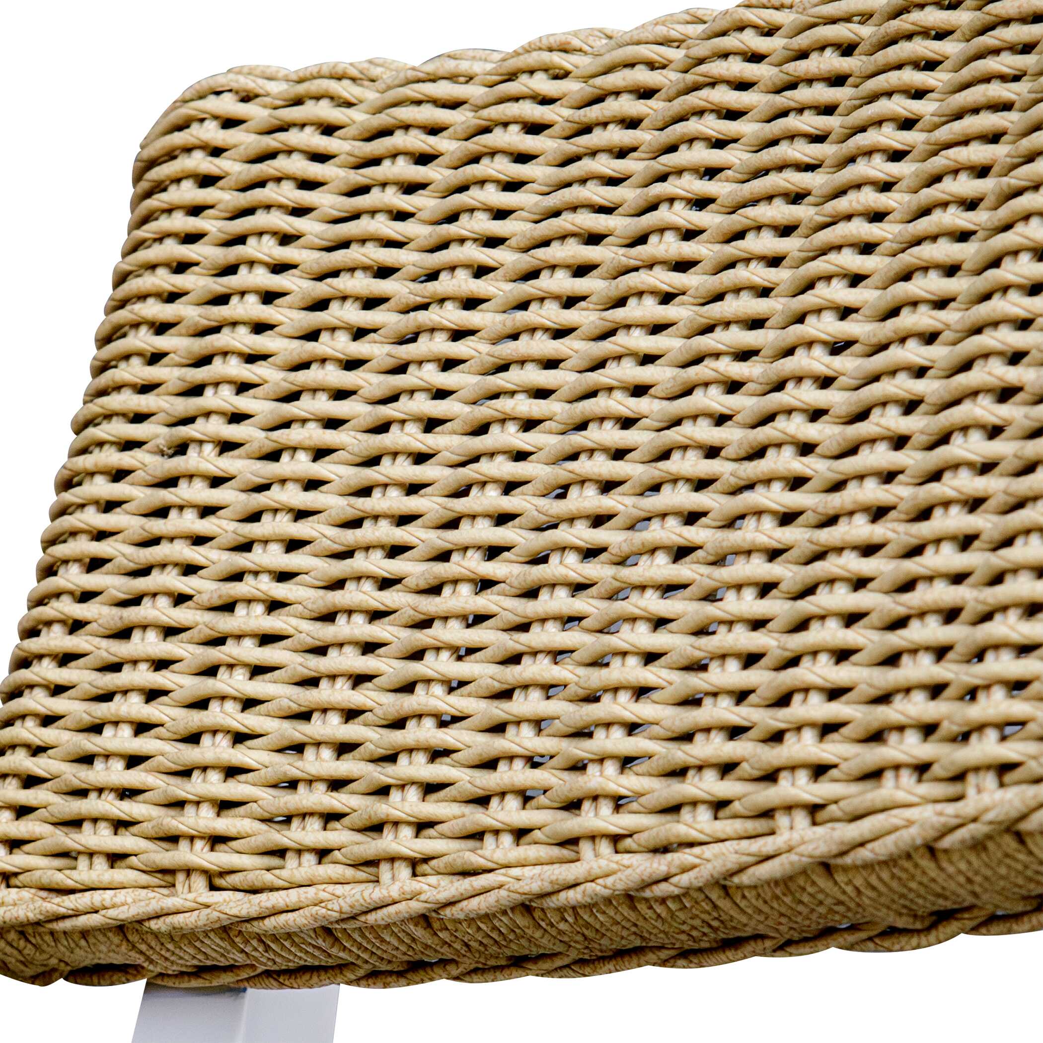 Calbas White Outdoor Bar Stool - Image 9