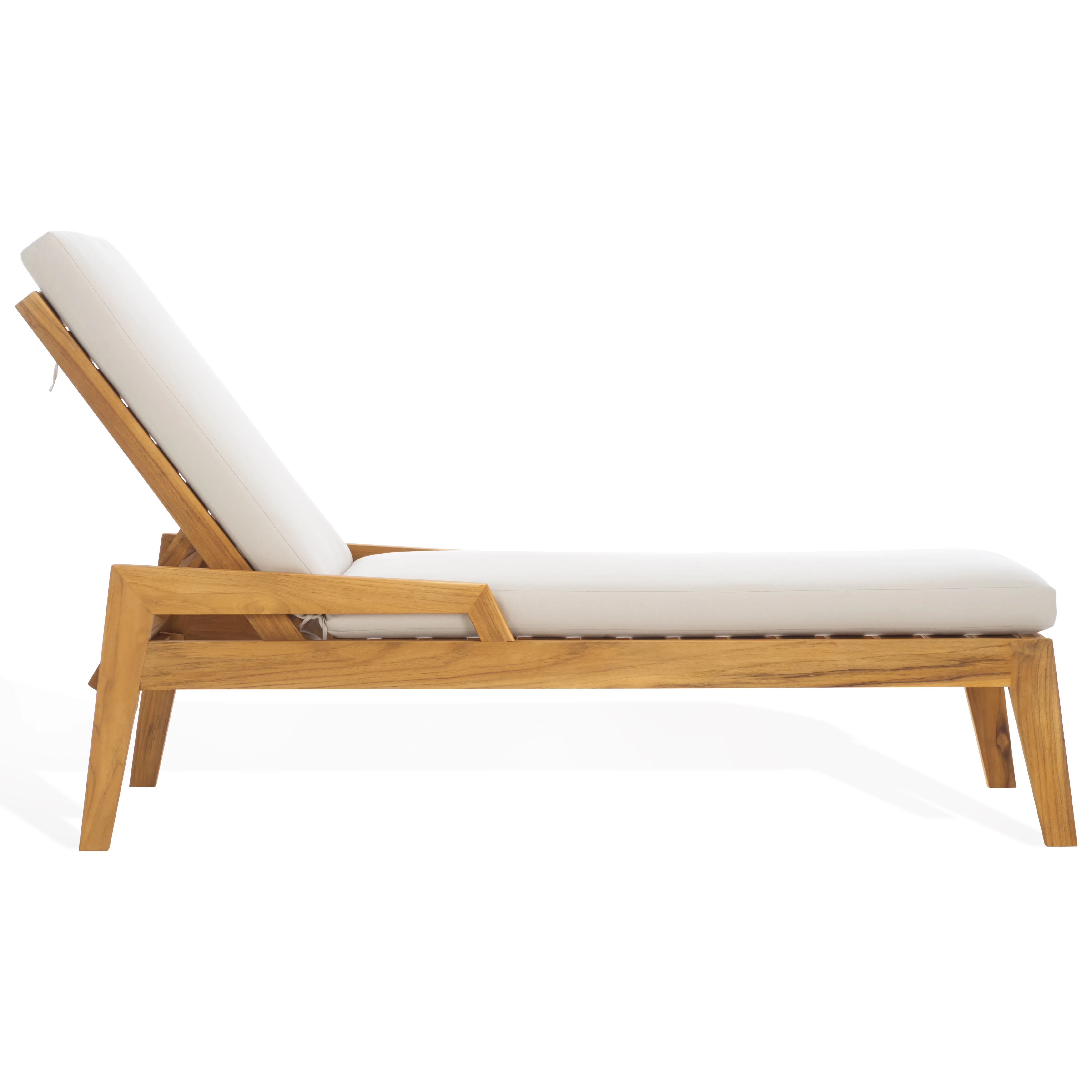 Caledonia Brazilian Teak Chaise Lounge - Image 12