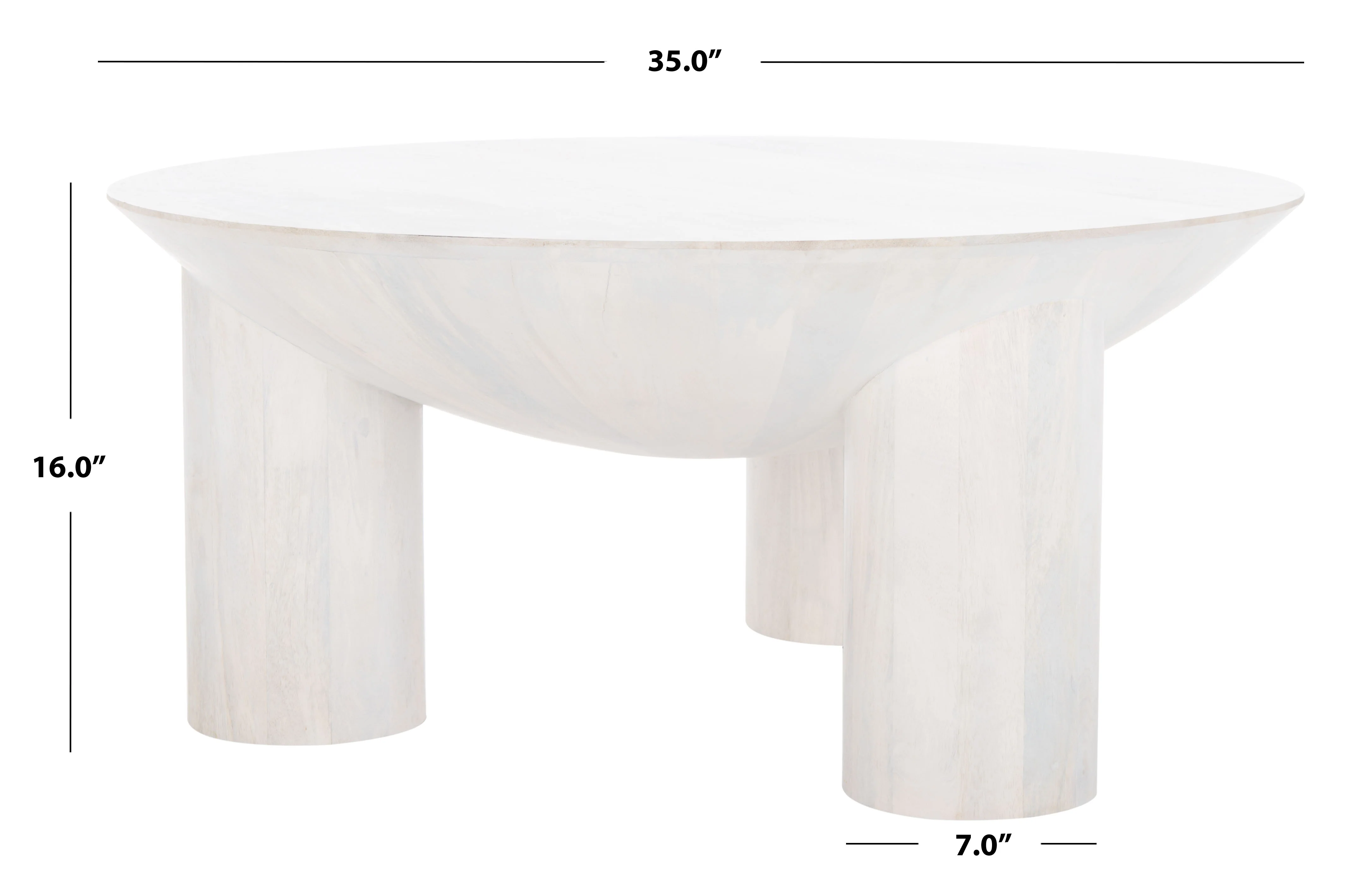 Calhoun Round Wood Coffee Table - Image 17